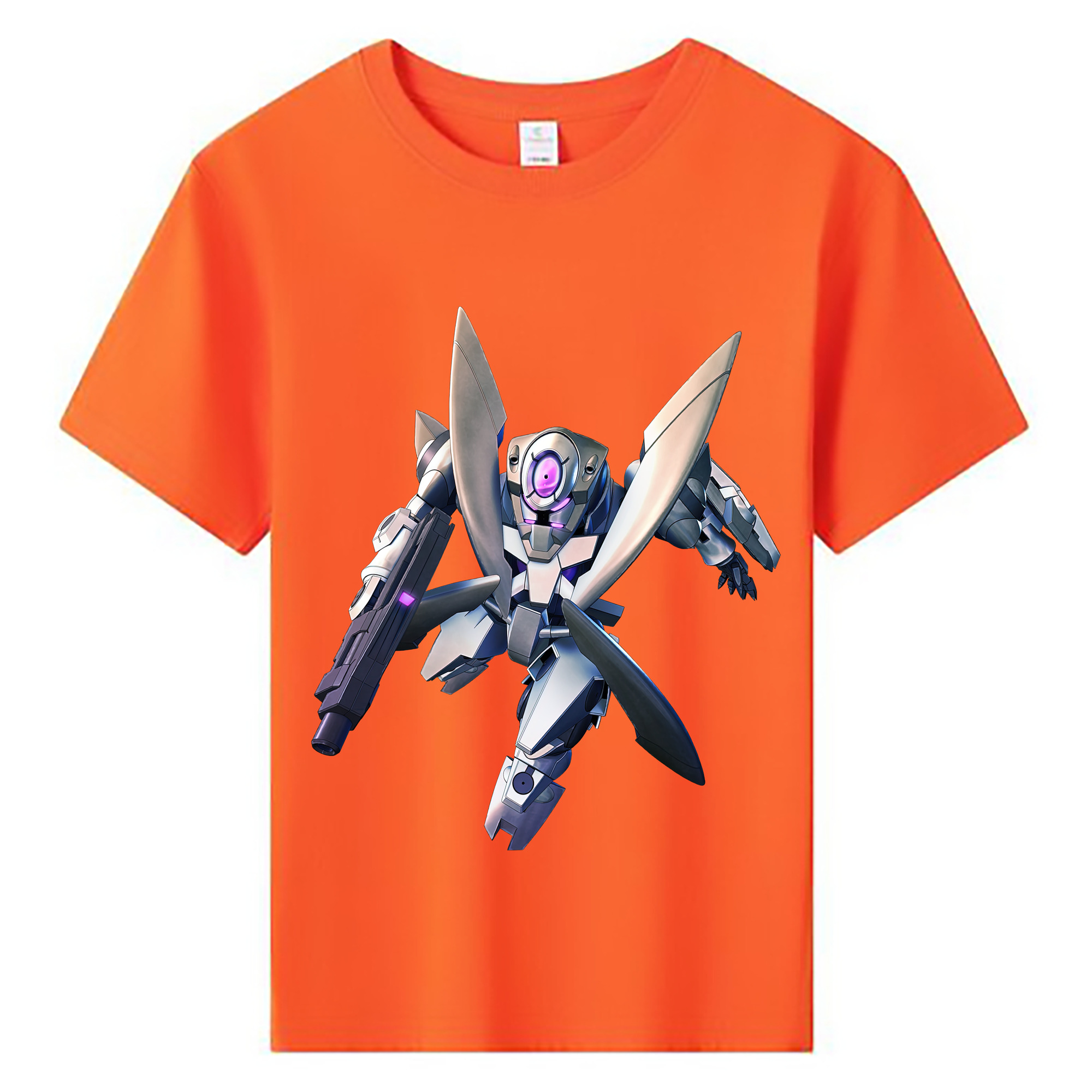 （画像用） 機動戦士ガンダム Mobile Suit Gundam 綿100％キッズTシャツ（フロントプリント）