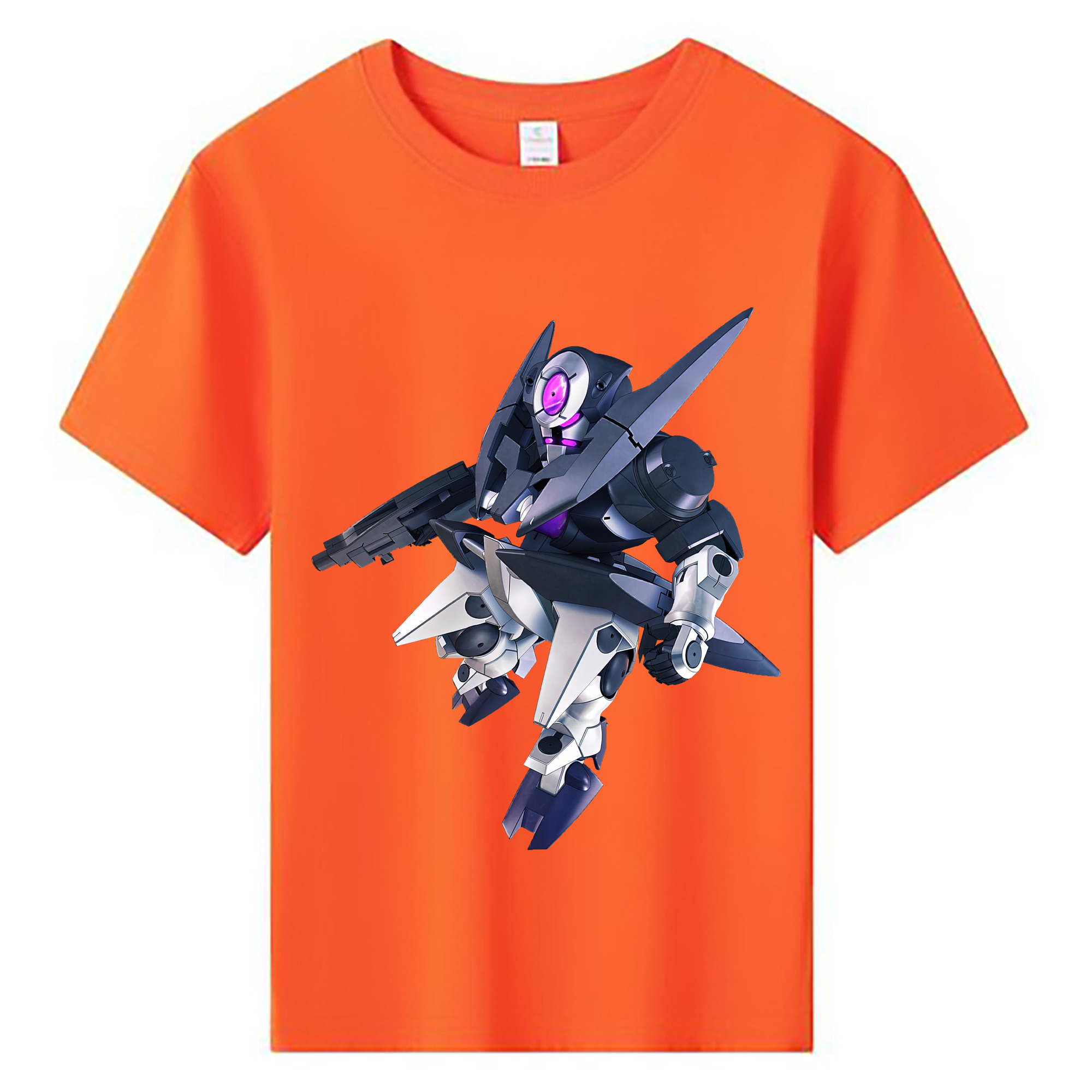 （画像用） 機動戦士ガンダム Mobile Suit Gundam 綿100％キッズTシャツ（フロントプリント）