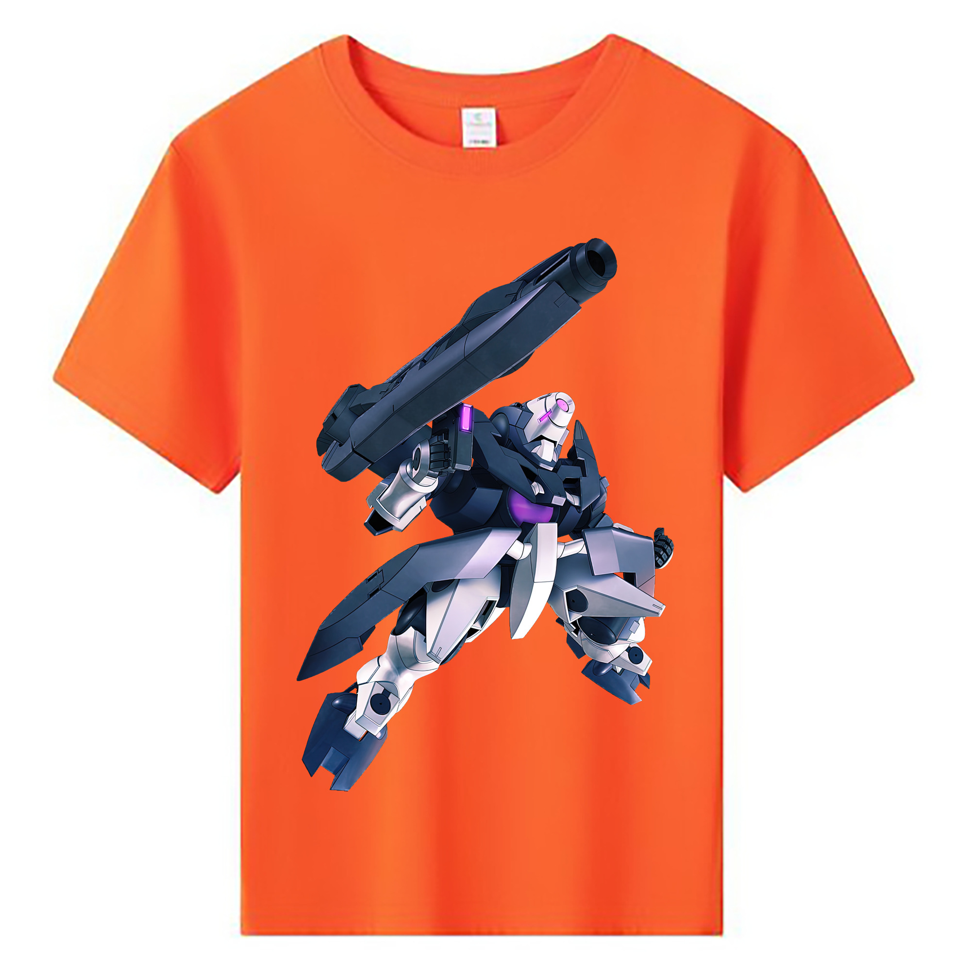 （画像用） 機動戦士ガンダム Mobile Suit Gundam 綿100％キッズTシャツ（フロントプリント）
