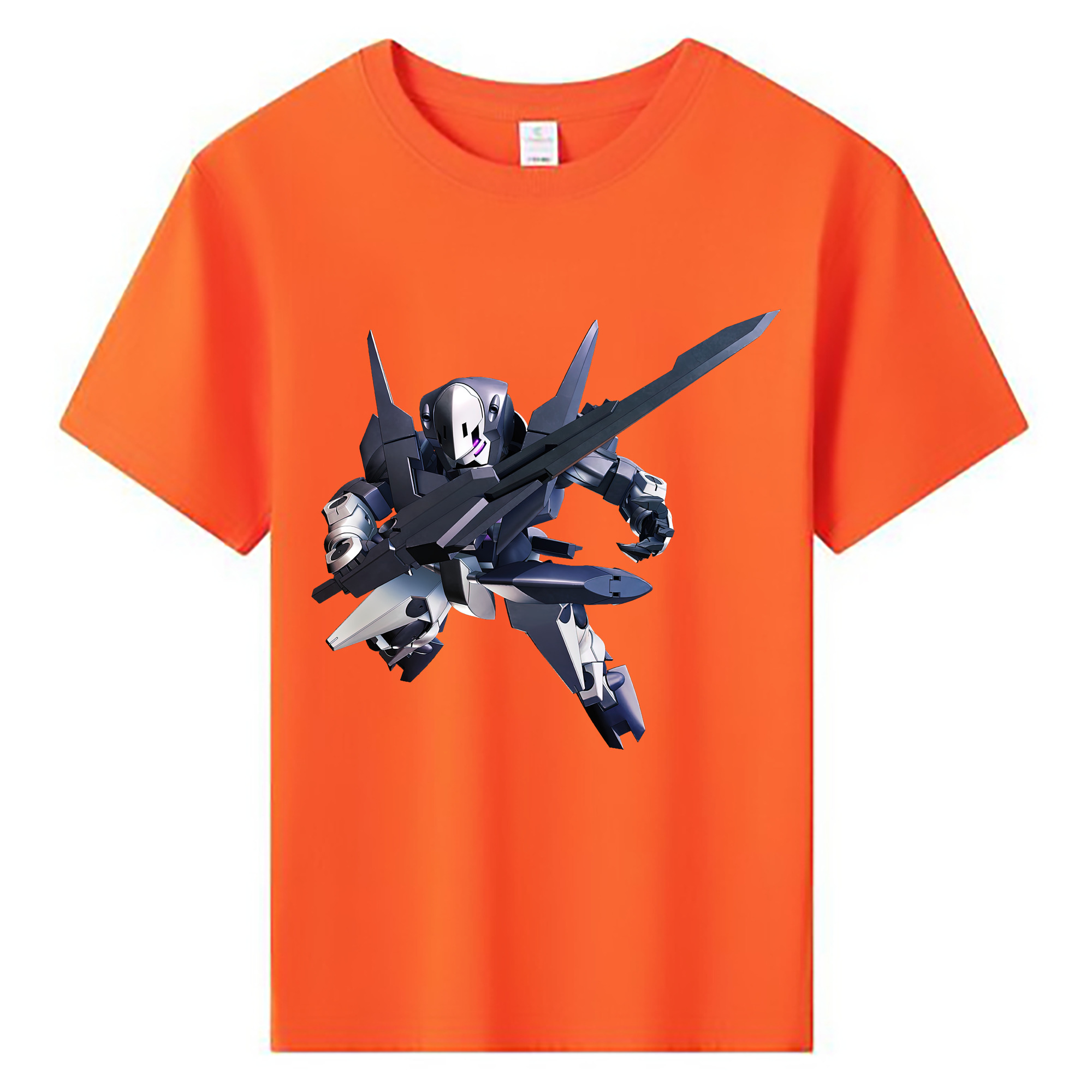 （画像用） 機動戦士ガンダム Mobile Suit Gundam 綿100％キッズTシャツ（フロントプリント）