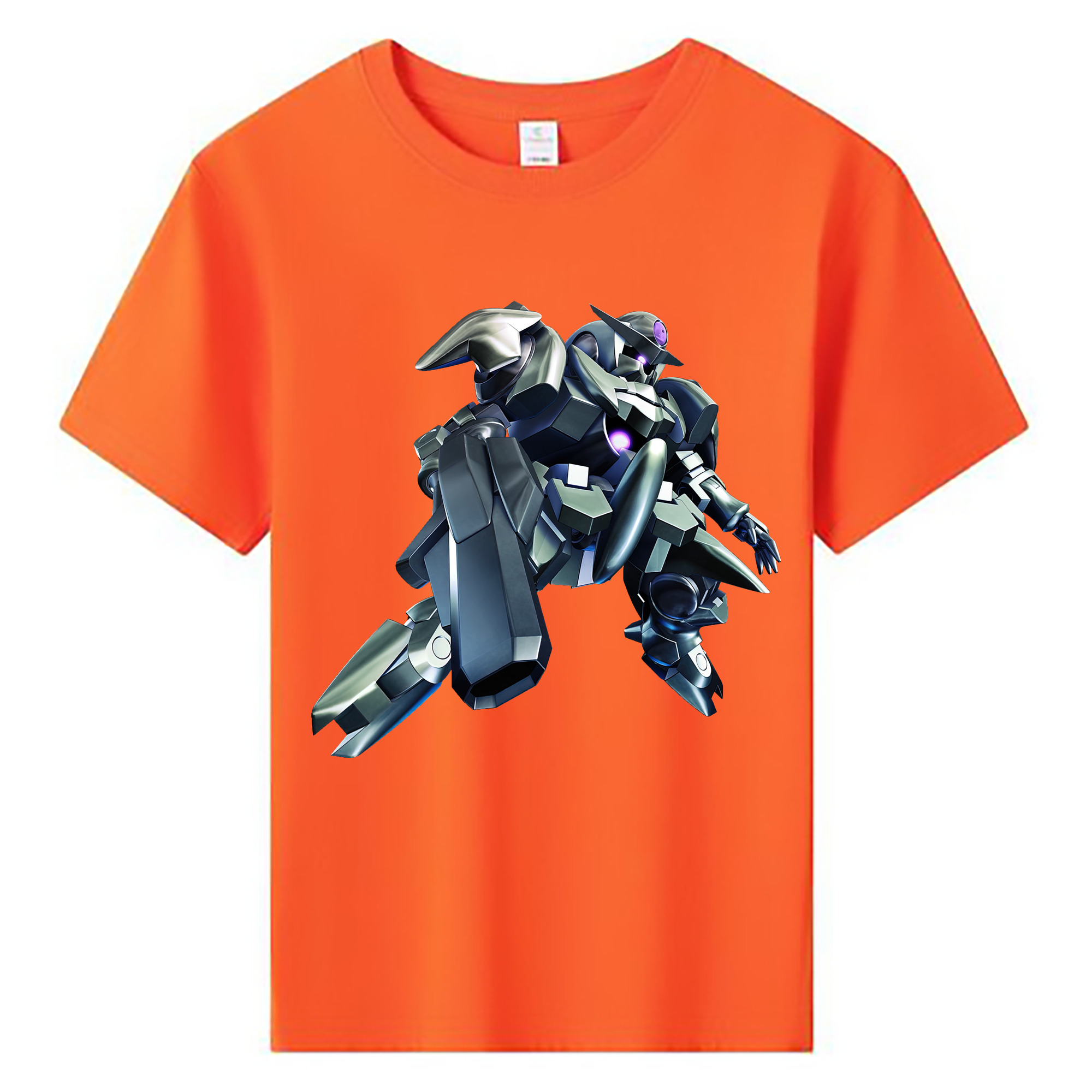 （画像用） 機動戦士ガンダム Mobile Suit Gundam 綿100％キッズTシャツ（フロントプリント）