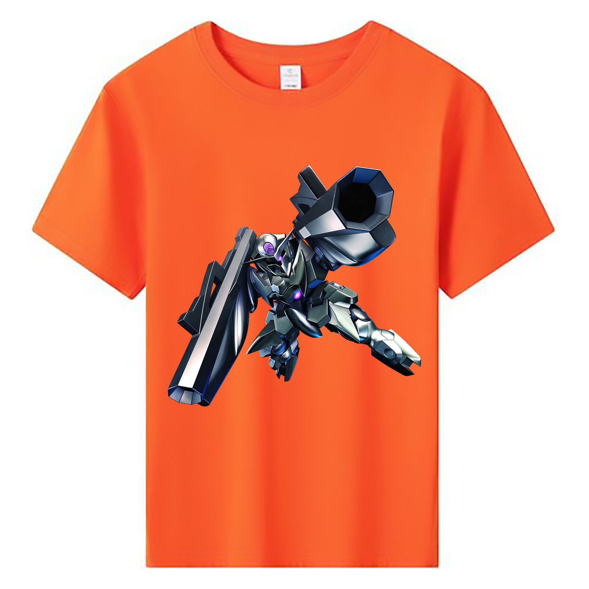 （画像用） 機動戦士ガンダム Mobile Suit Gundam 綿100％キッズTシャツ（フロントプリント）