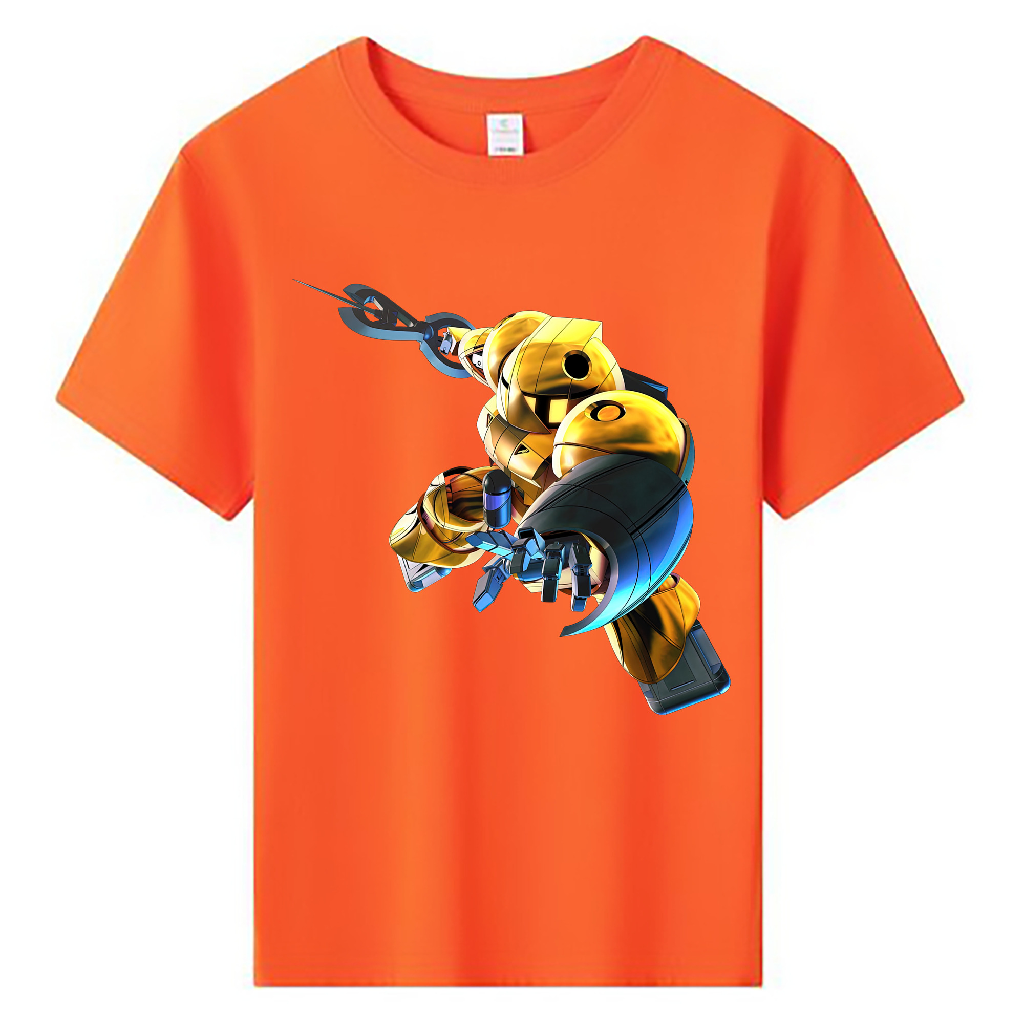 （画像用） 機動戦士ガンダム Mobile Suit Gundam 綿100％キッズTシャツ（フロントプリント）