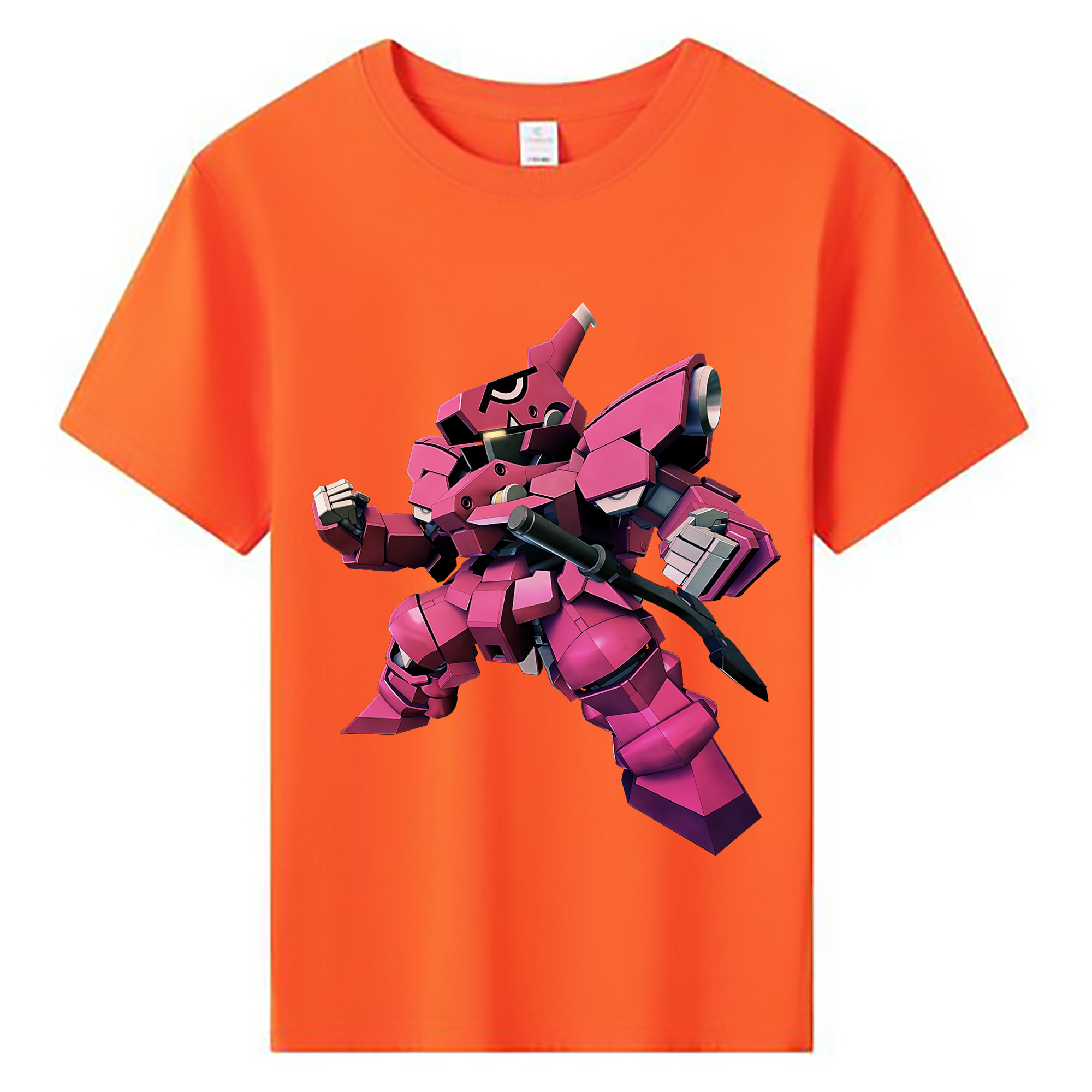 （画像用） 機動戦士ガンダム Mobile Suit Gundam 綿100％キッズTシャツ（フロントプリント）