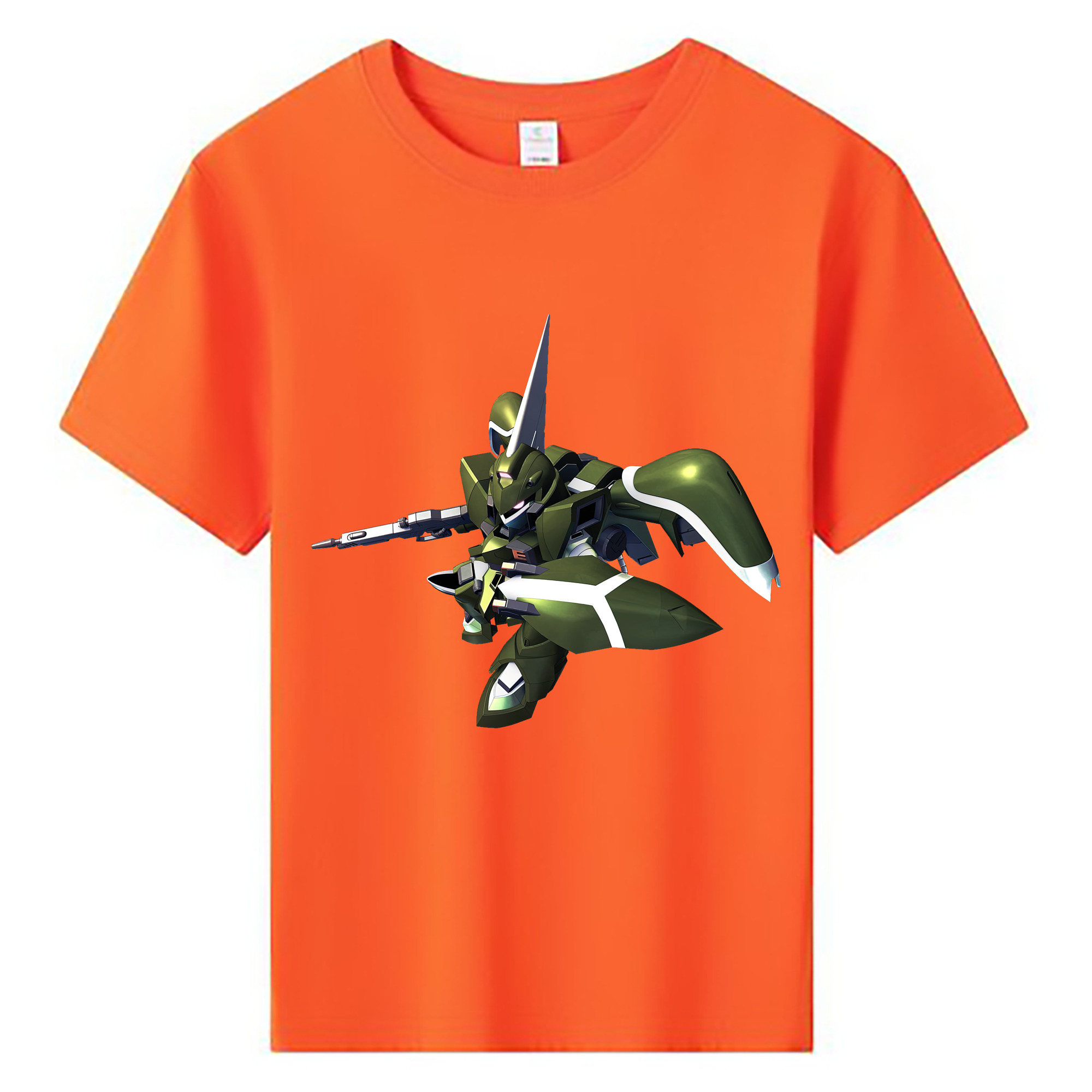 （画像用） 機動戦士ガンダム Mobile Suit Gundam 綿100％キッズTシャツ（フロントプリント）