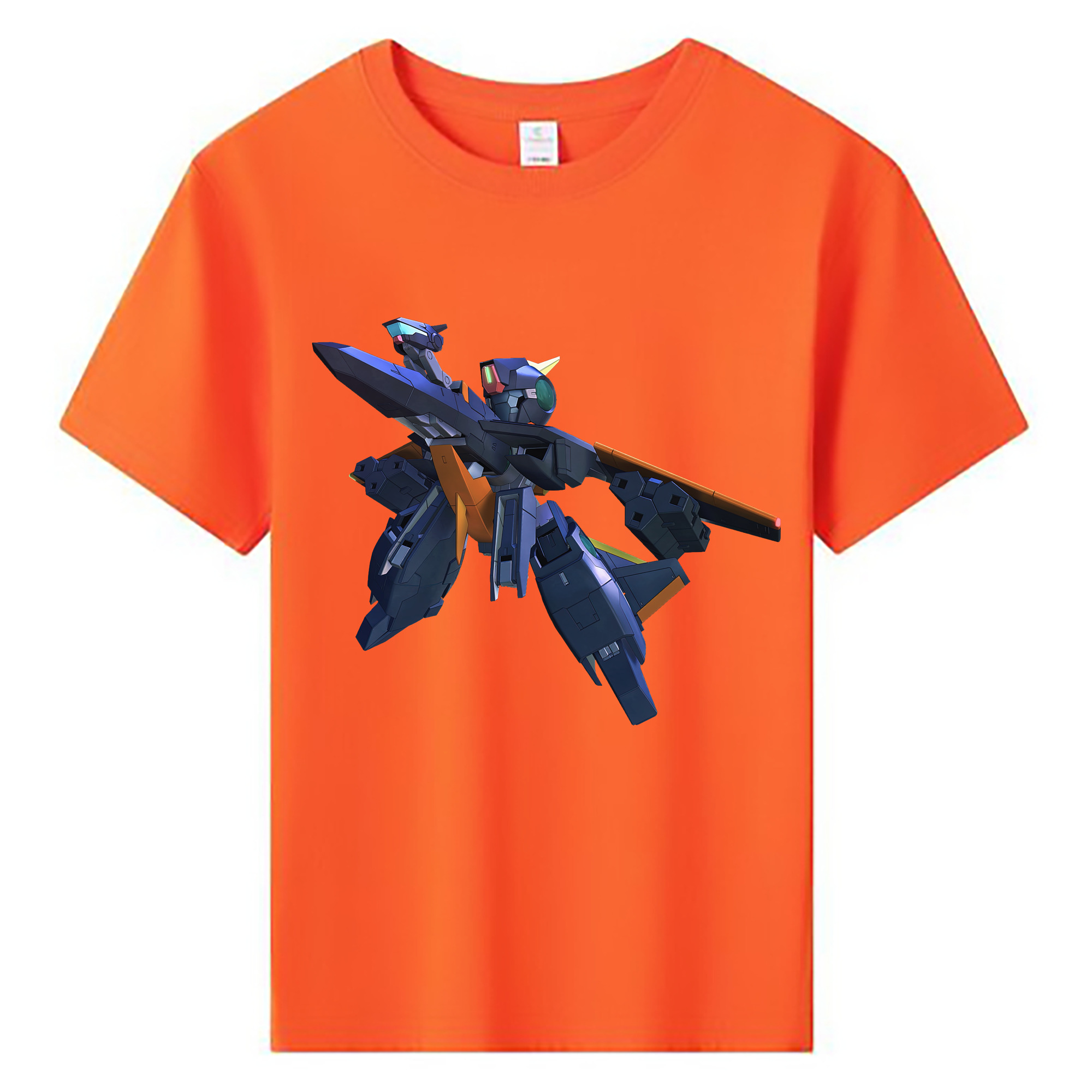 （画像用） 機動戦士ガンダム Mobile Suit Gundam 綿100％キッズTシャツ（フロントプリント）