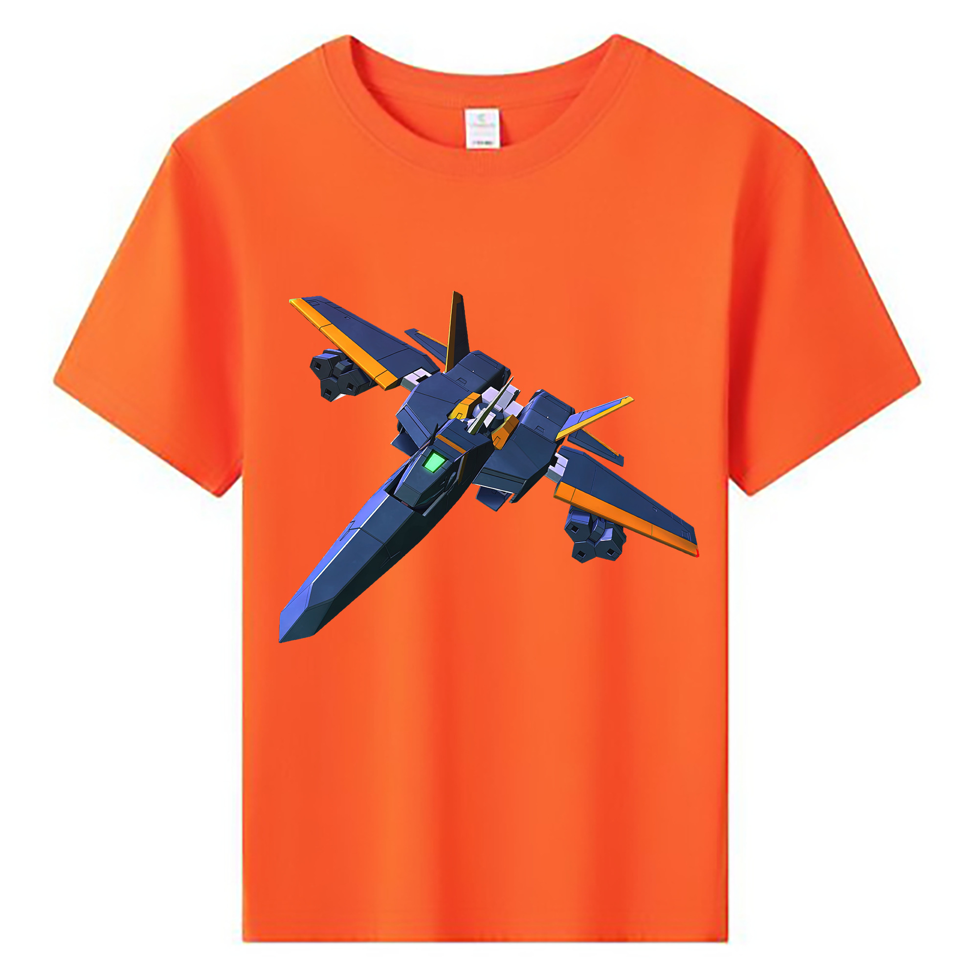 （画像用） 機動戦士ガンダム Mobile Suit Gundam 綿100％キッズTシャツ（フロントプリント）