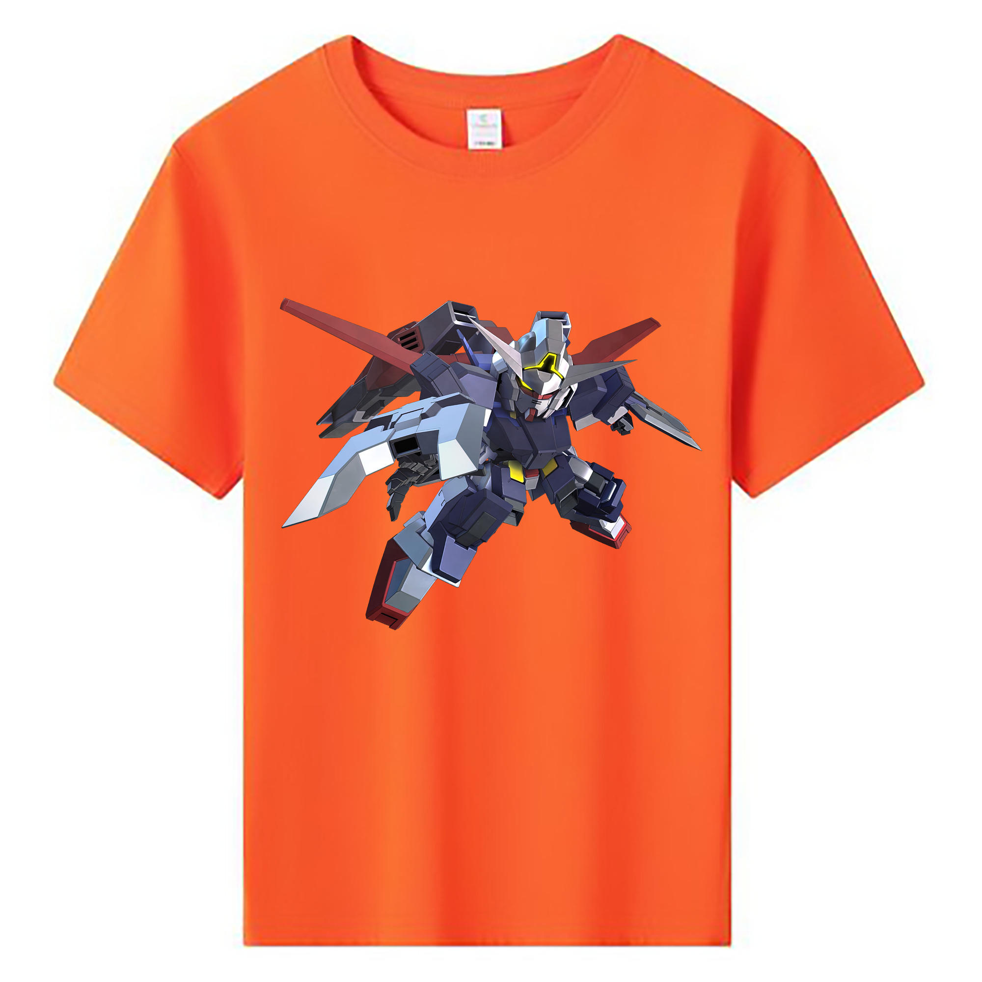 （画像用） 機動戦士ガンダム Mobile Suit Gundam 綿100％キッズTシャツ（フロントプリント）