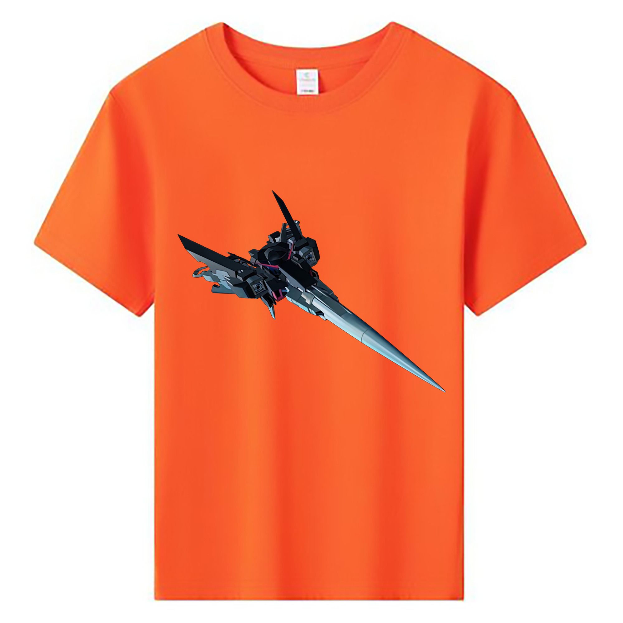 （画像用） 機動戦士ガンダム Mobile Suit Gundam 綿100％キッズTシャツ（フロントプリント）