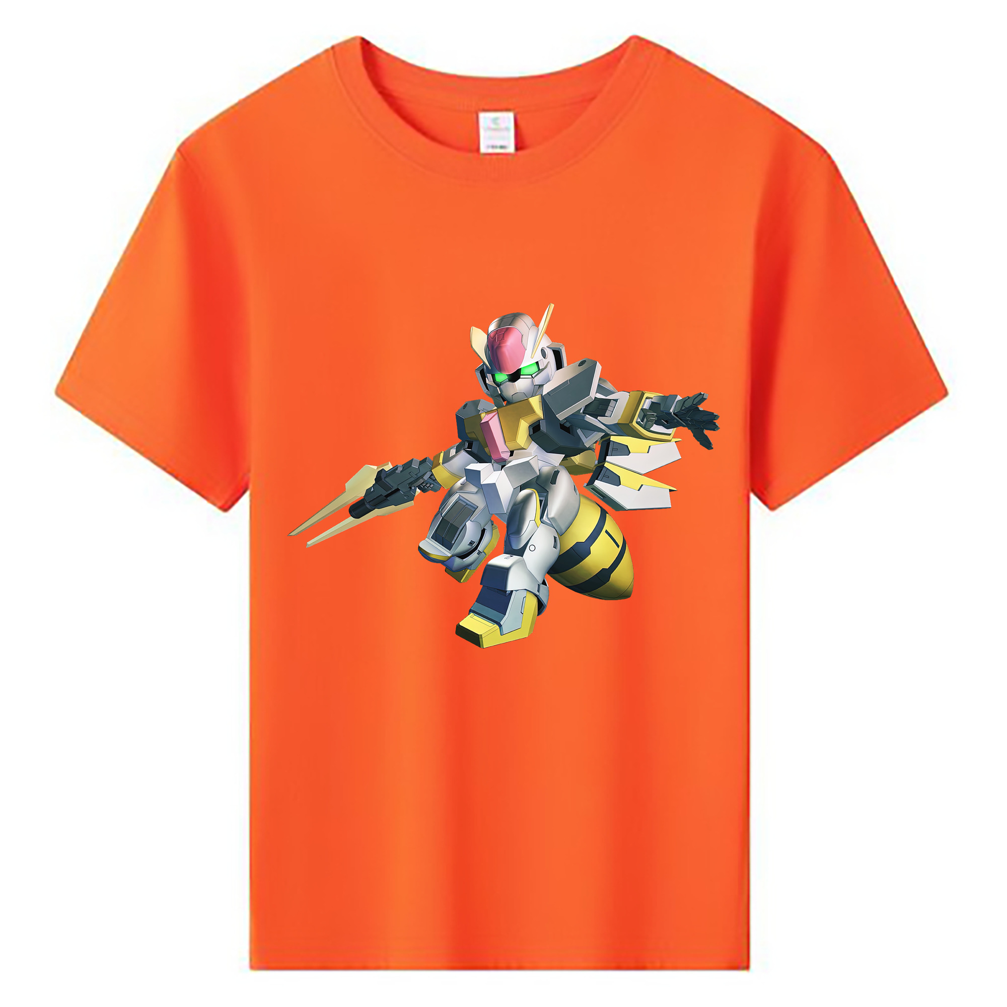 （画像用） 機動戦士ガンダム Mobile Suit Gundam 綿100％キッズTシャツ（フロントプリント）