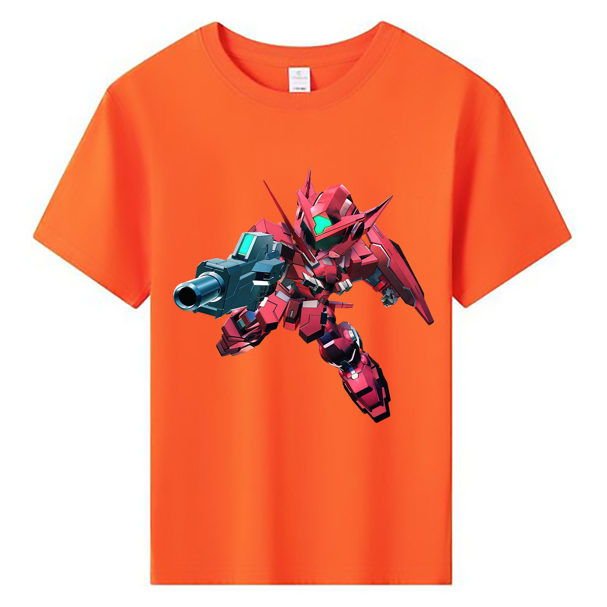 （画像用） 機動戦士ガンダム Mobile Suit Gundam 綿100％キッズTシャツ（フロントプリント）