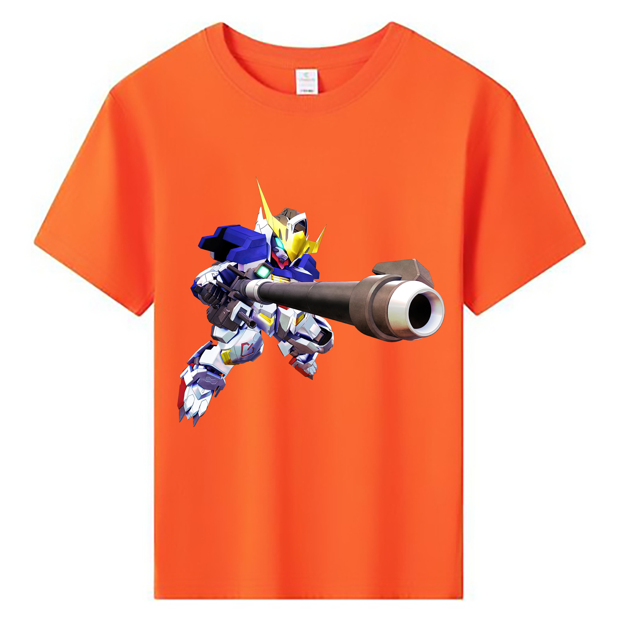 （画像用） 機動戦士ガンダム Mobile Suit Gundam 綿100％キッズTシャツ（フロントプリント）