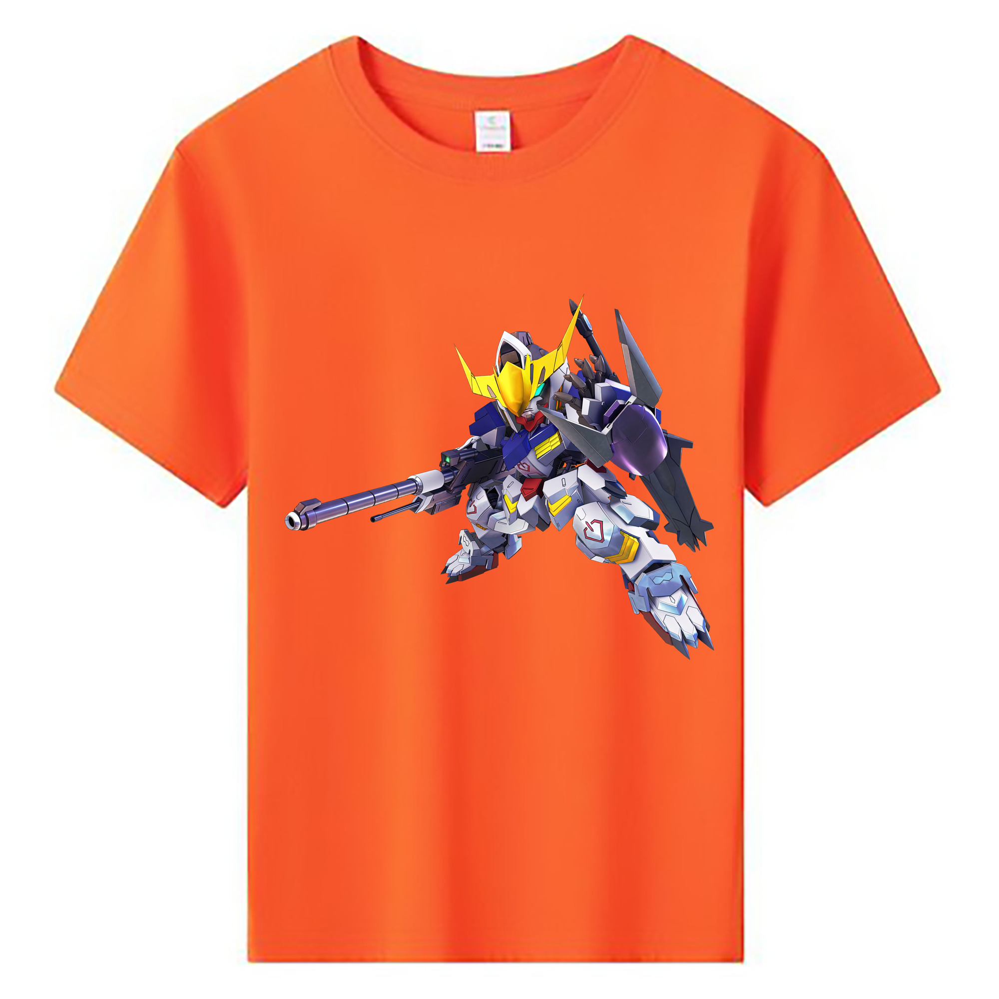 （画像用） 機動戦士ガンダム Mobile Suit Gundam 綿100％キッズTシャツ（フロントプリント）