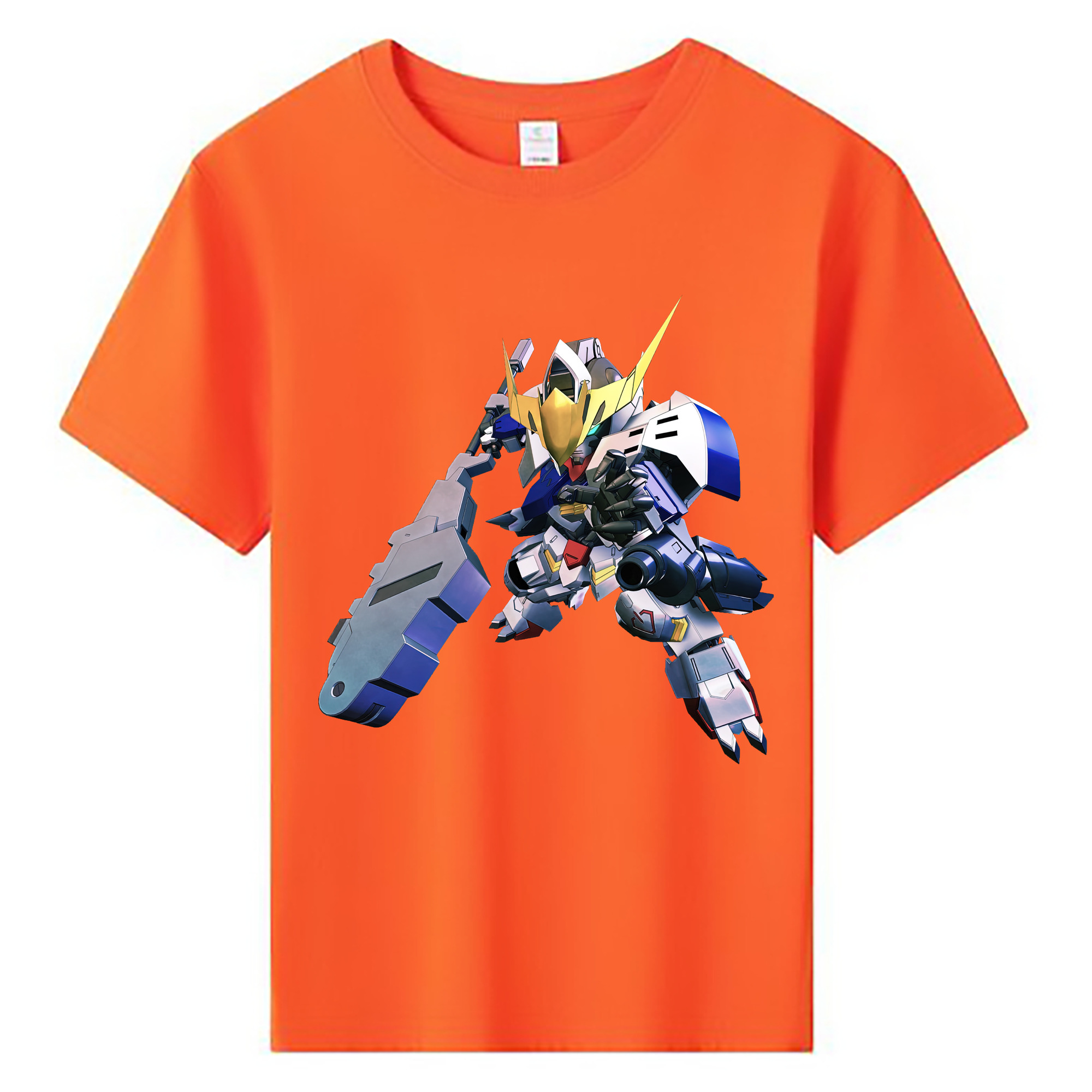 （画像用） 機動戦士ガンダム Mobile Suit Gundam 綿100％キッズTシャツ（フロントプリント）