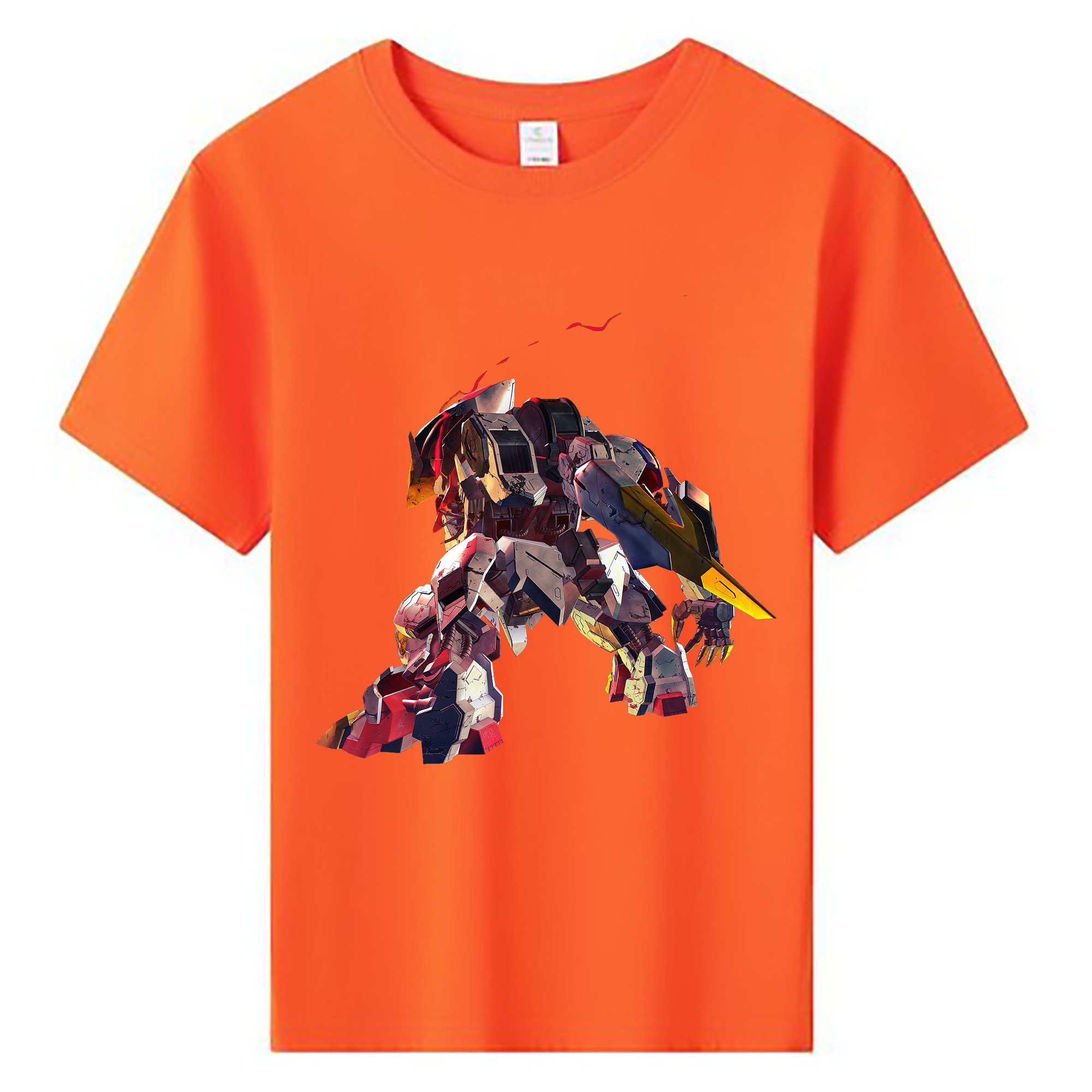（画像用） 機動戦士ガンダム Mobile Suit Gundam 綿100％キッズTシャツ（フロントプリント）