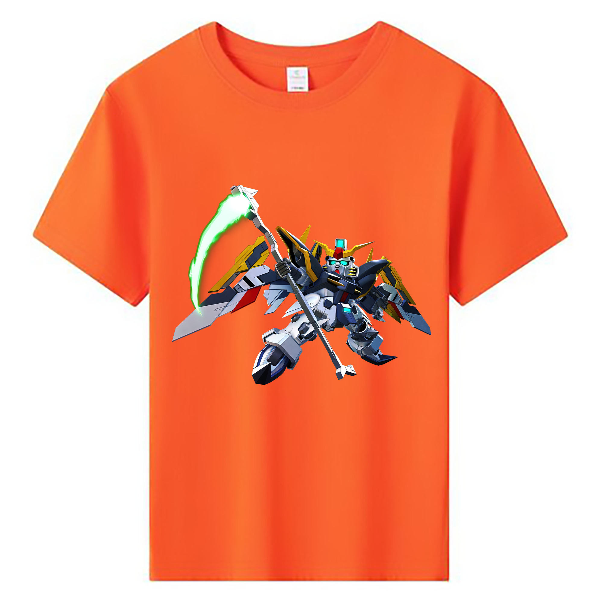 （画像用） 機動戦士ガンダム Mobile Suit Gundam 綿100％キッズTシャツ（フロントプリント）