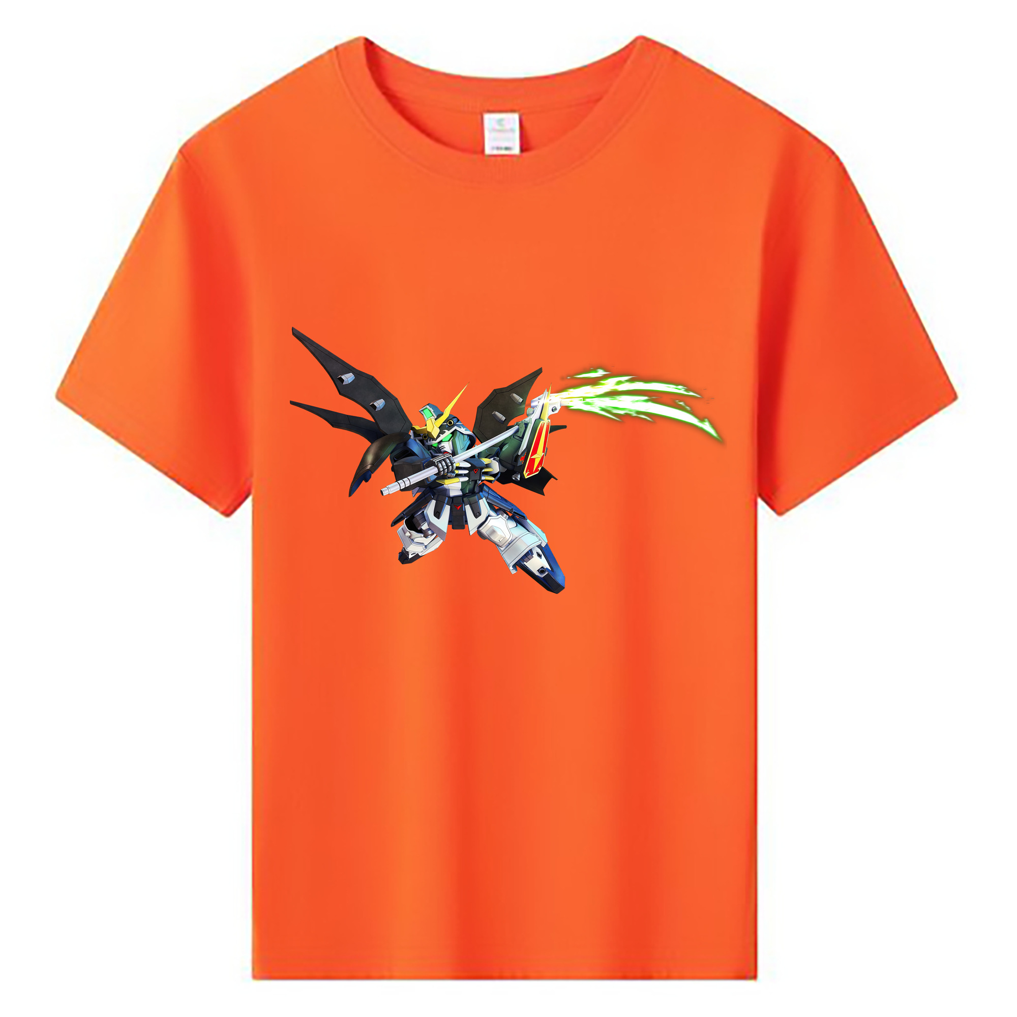 （画像用） 機動戦士ガンダム Mobile Suit Gundam 綿100％キッズTシャツ（フロントプリント）