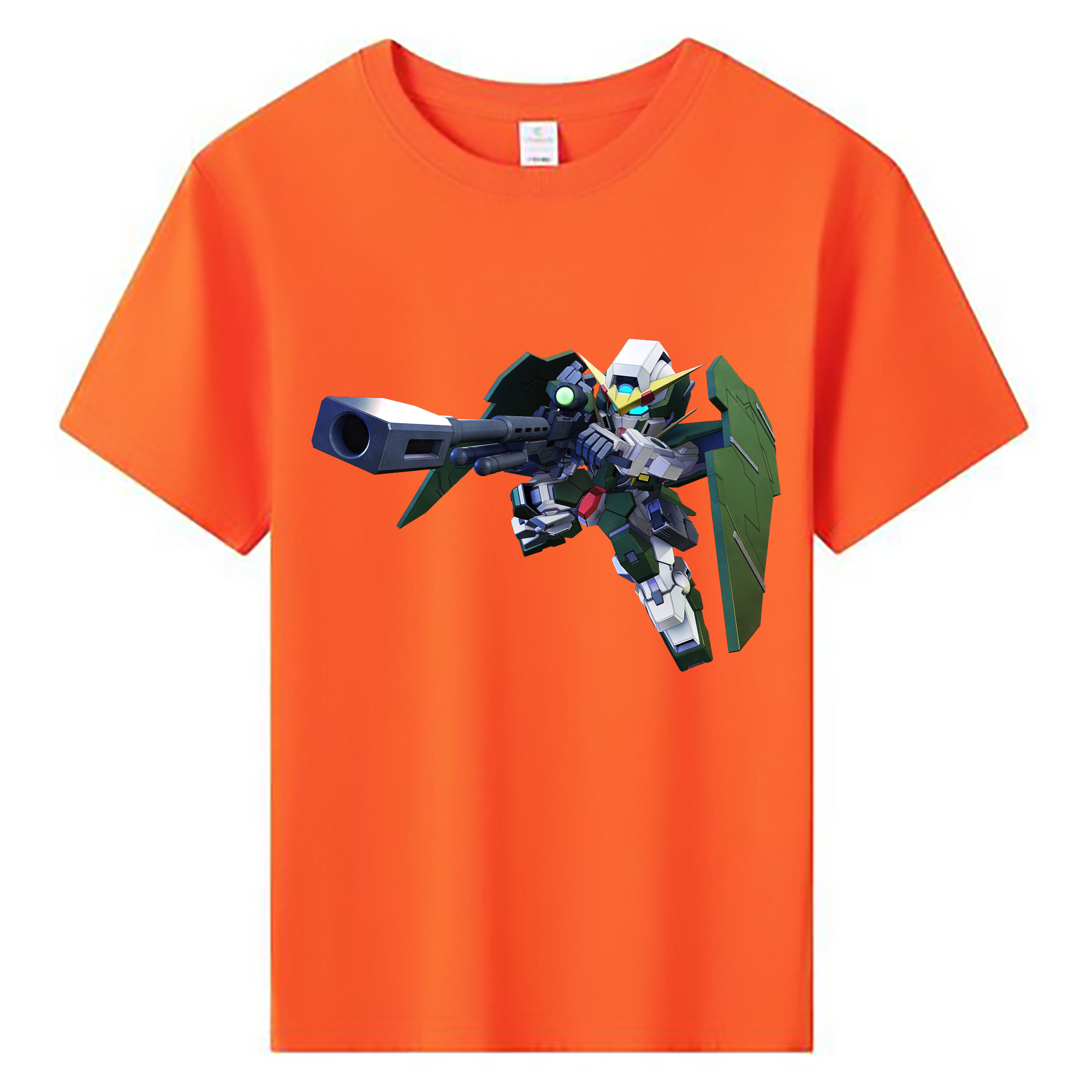（画像用） 機動戦士ガンダム Mobile Suit Gundam 綿100％キッズTシャツ（フロントプリント）