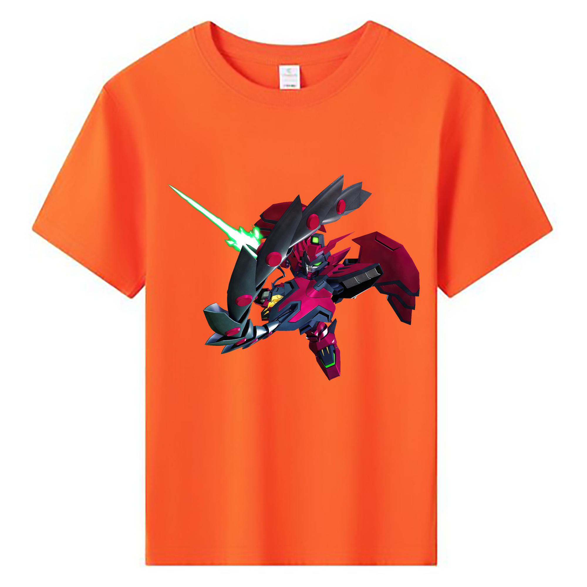 （画像用） 機動戦士ガンダム Mobile Suit Gundam 綿100％キッズTシャツ（フロントプリント）