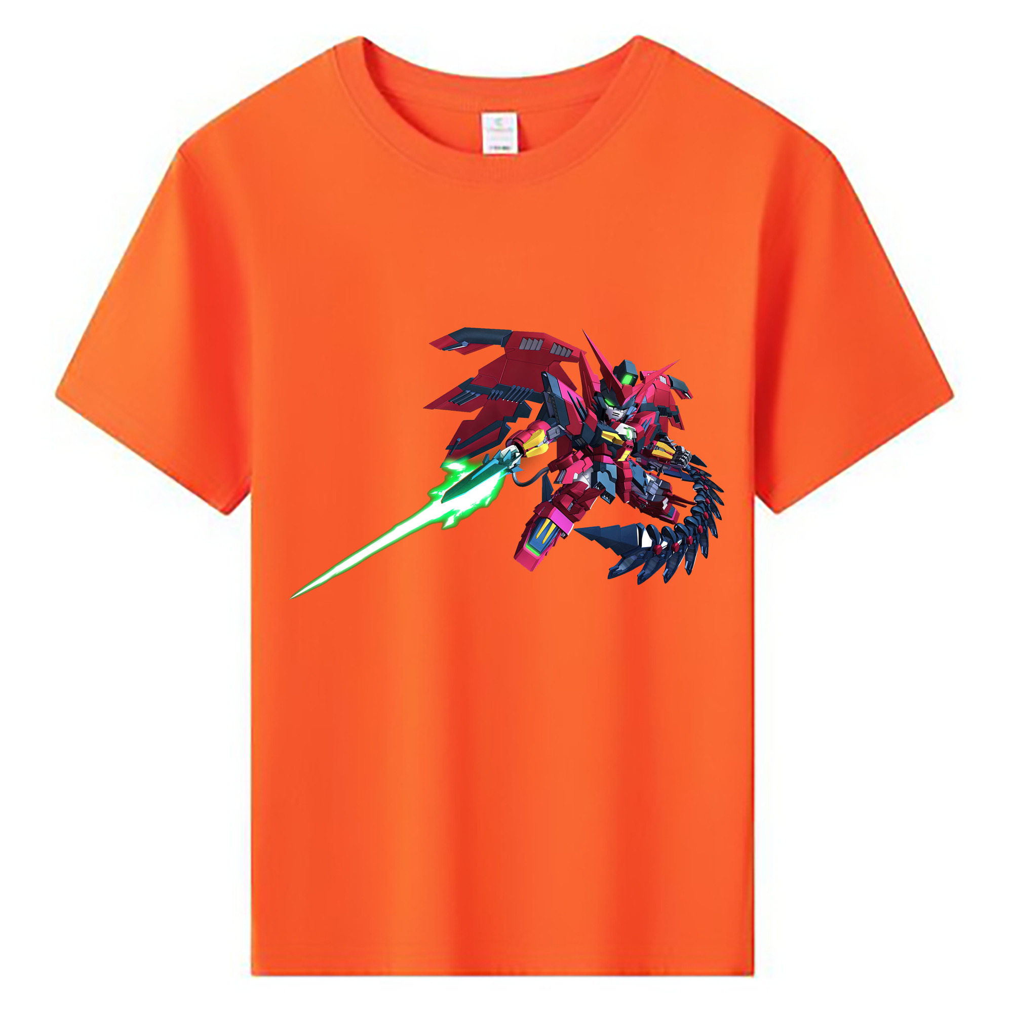 （画像用） 機動戦士ガンダム Mobile Suit Gundam 綿100％キッズTシャツ（フロントプリント）