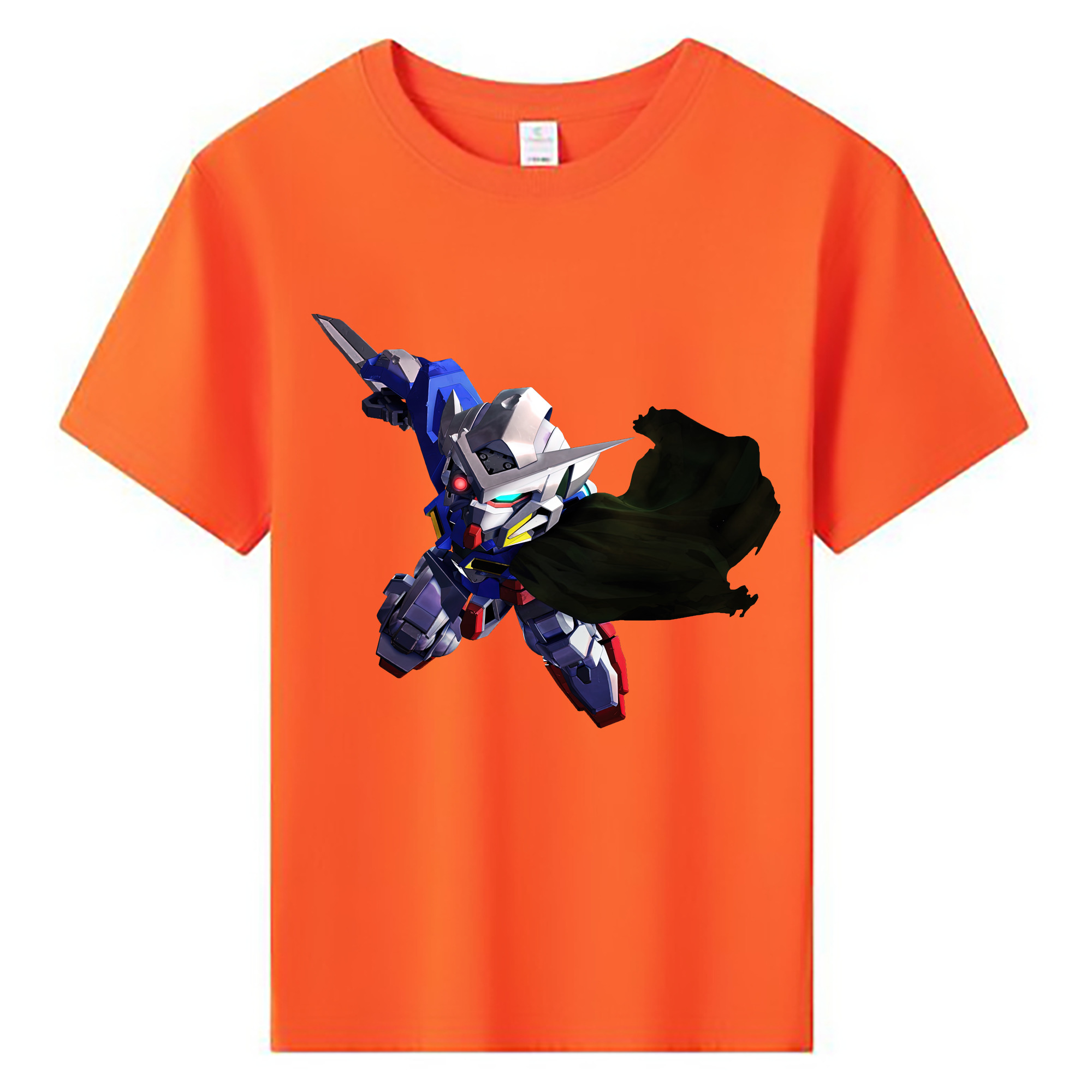 （画像用） 機動戦士ガンダム Mobile Suit Gundam 綿100％キッズTシャツ（フロントプリント）