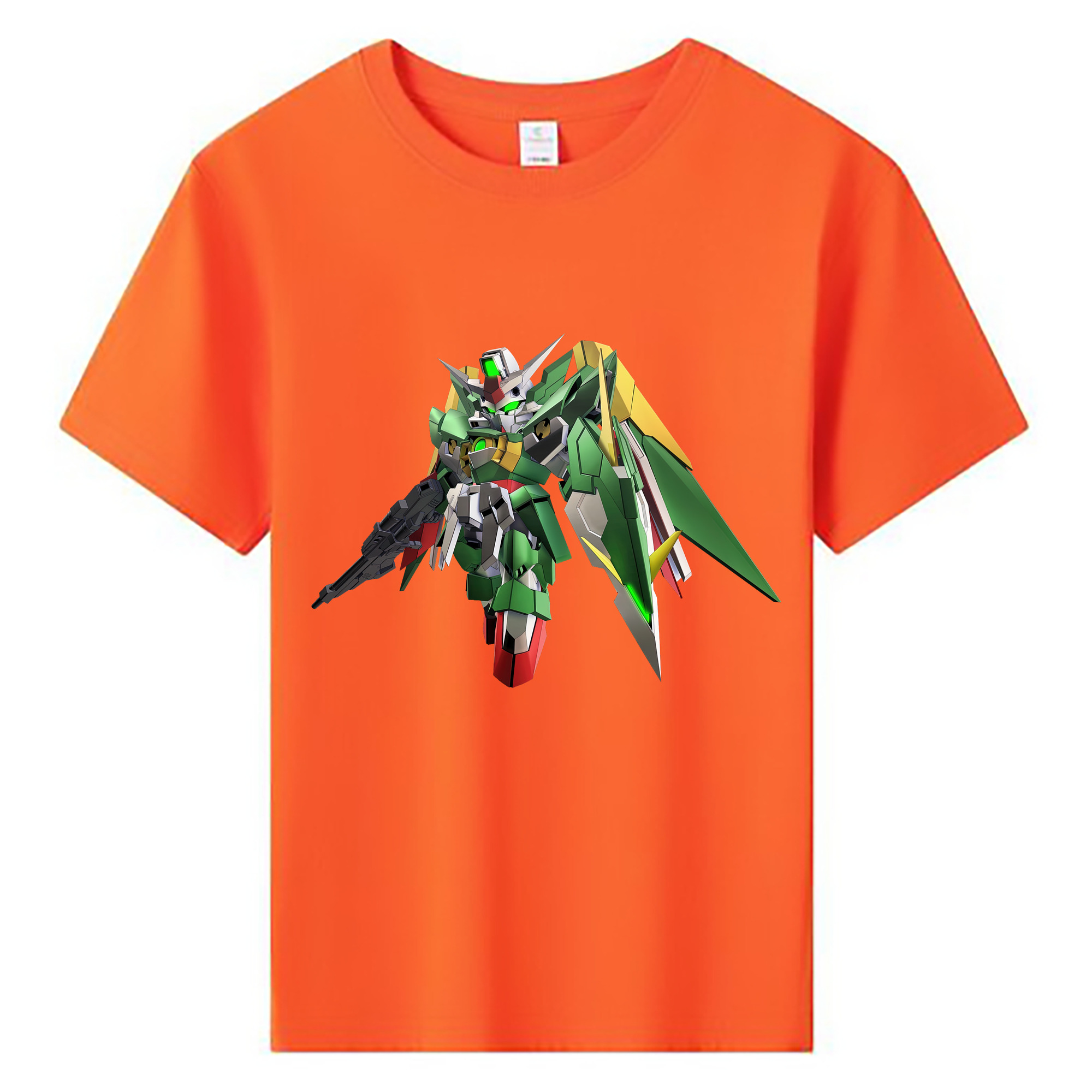 （画像用） 機動戦士ガンダム Mobile Suit Gundam 綿100％キッズTシャツ（フロントプリント）