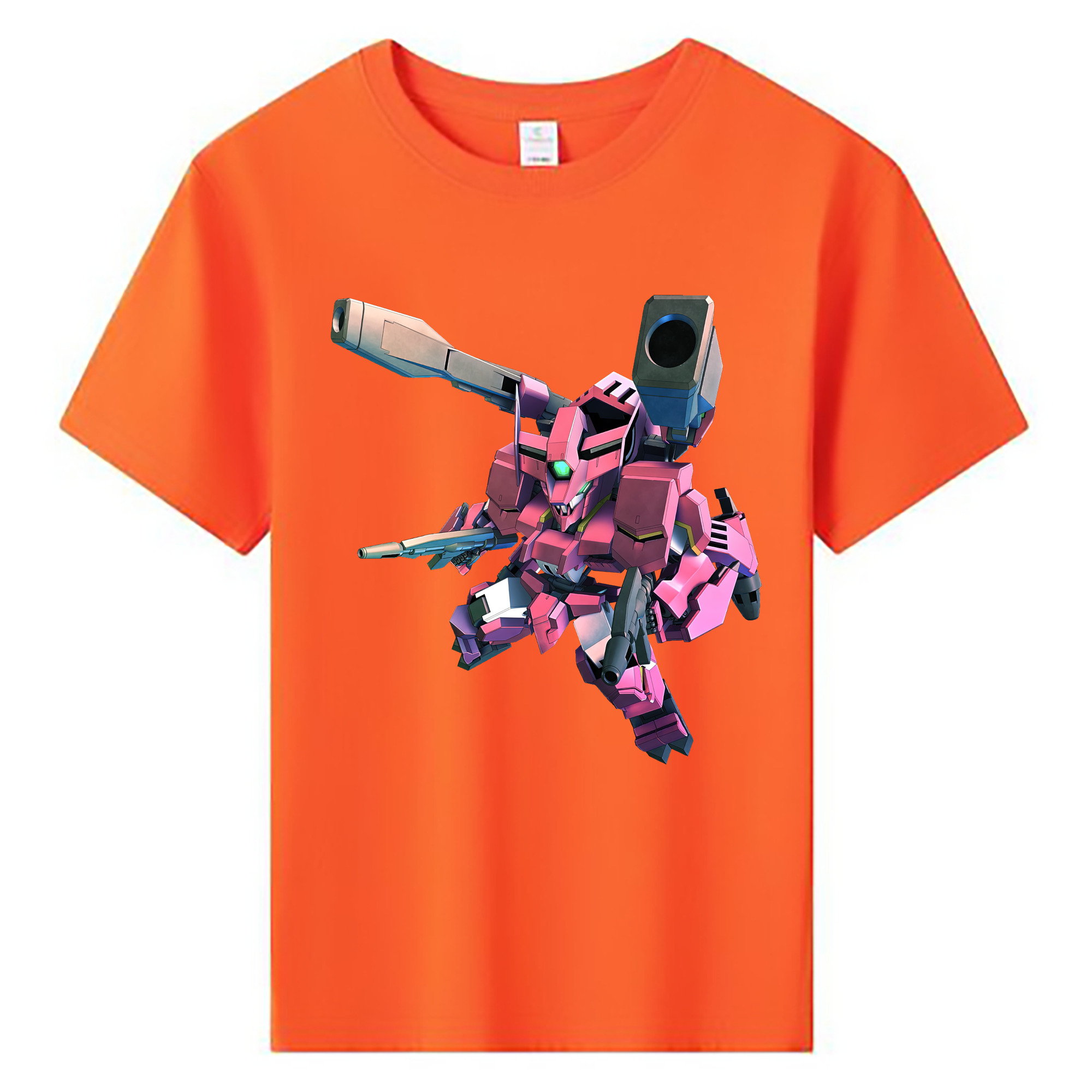 （画像用） 機動戦士ガンダム Mobile Suit Gundam 綿100％キッズTシャツ（フロントプリント）