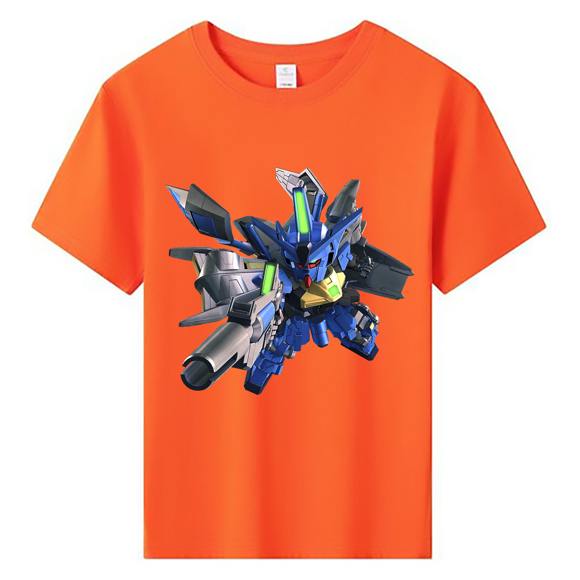 （画像用） 機動戦士ガンダム Mobile Suit Gundam 綿100％キッズTシャツ（フロントプリント）