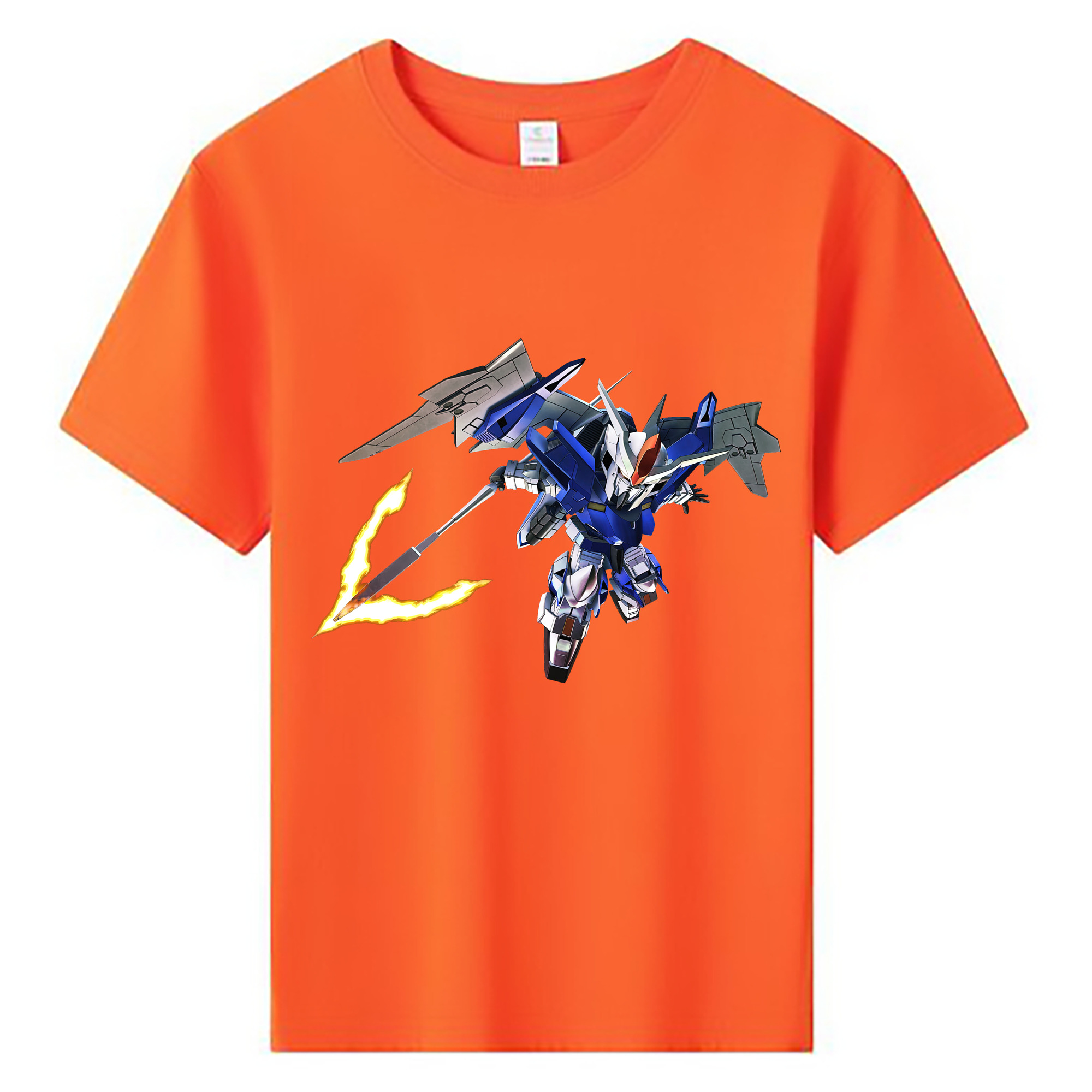 （画像用） 機動戦士ガンダム Mobile Suit Gundam 綿100％キッズTシャツ（フロントプリント）