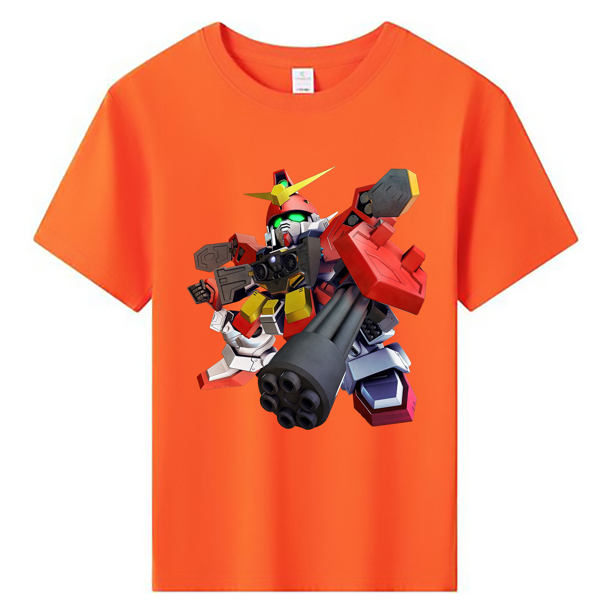 （画像用） 機動戦士ガンダム Mobile Suit Gundam 綿100％キッズTシャツ（フロントプリント）
