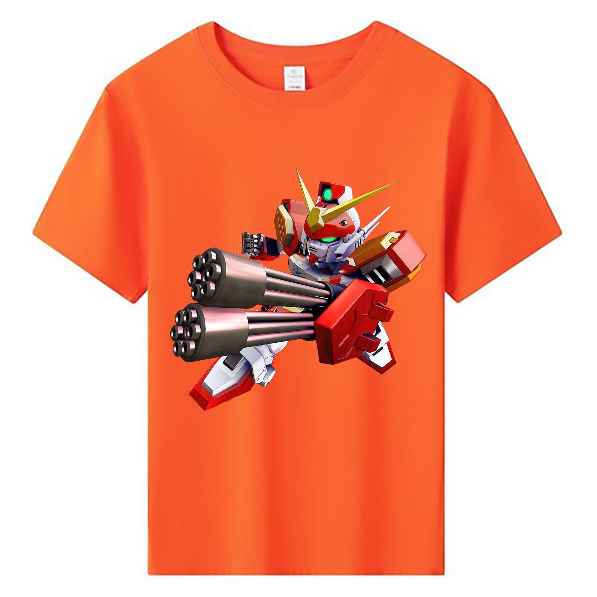 （画像用） 機動戦士ガンダム Mobile Suit Gundam 綿100％キッズTシャツ（フロントプリント）