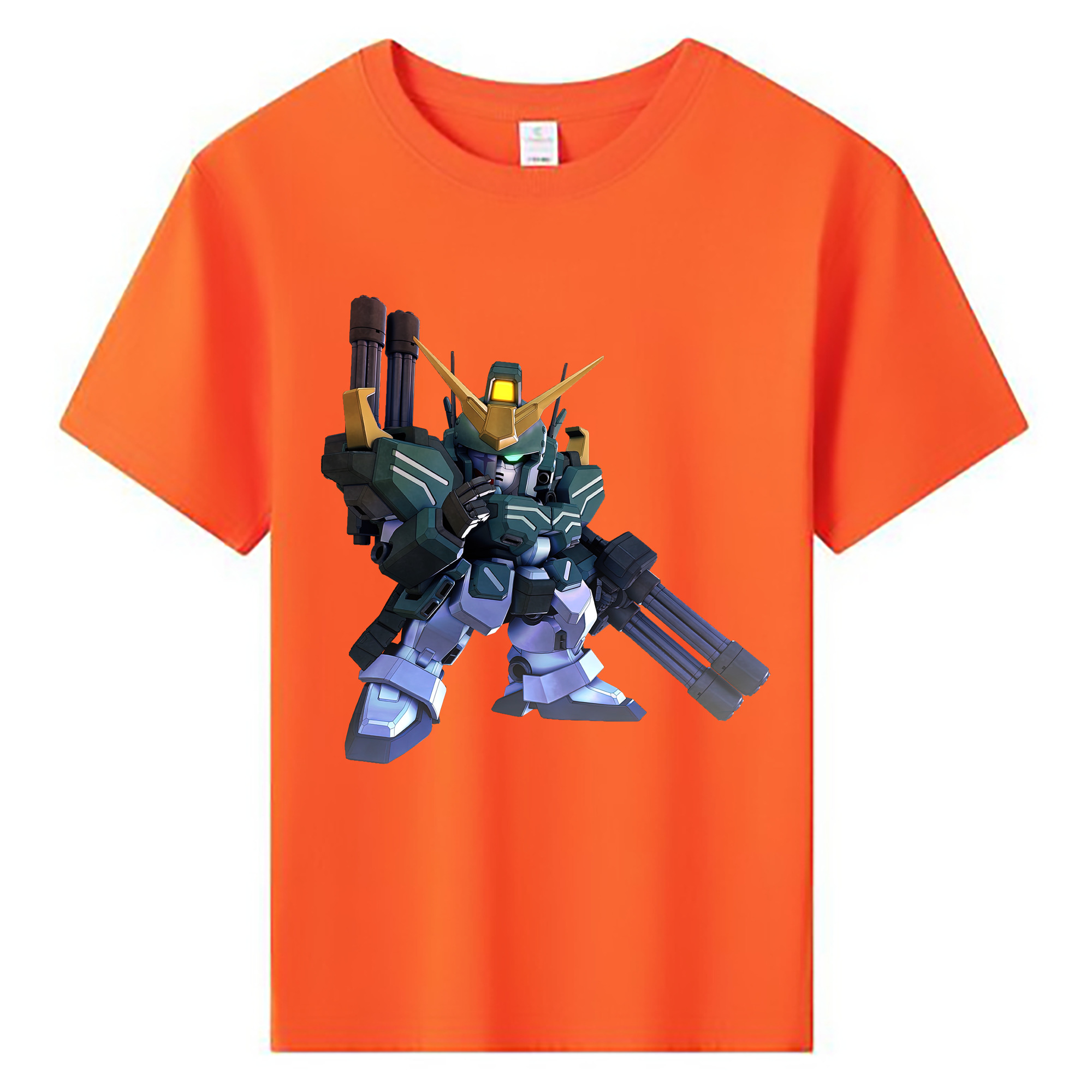（画像用） 機動戦士ガンダム Mobile Suit Gundam 綿100％キッズTシャツ（フロントプリント）