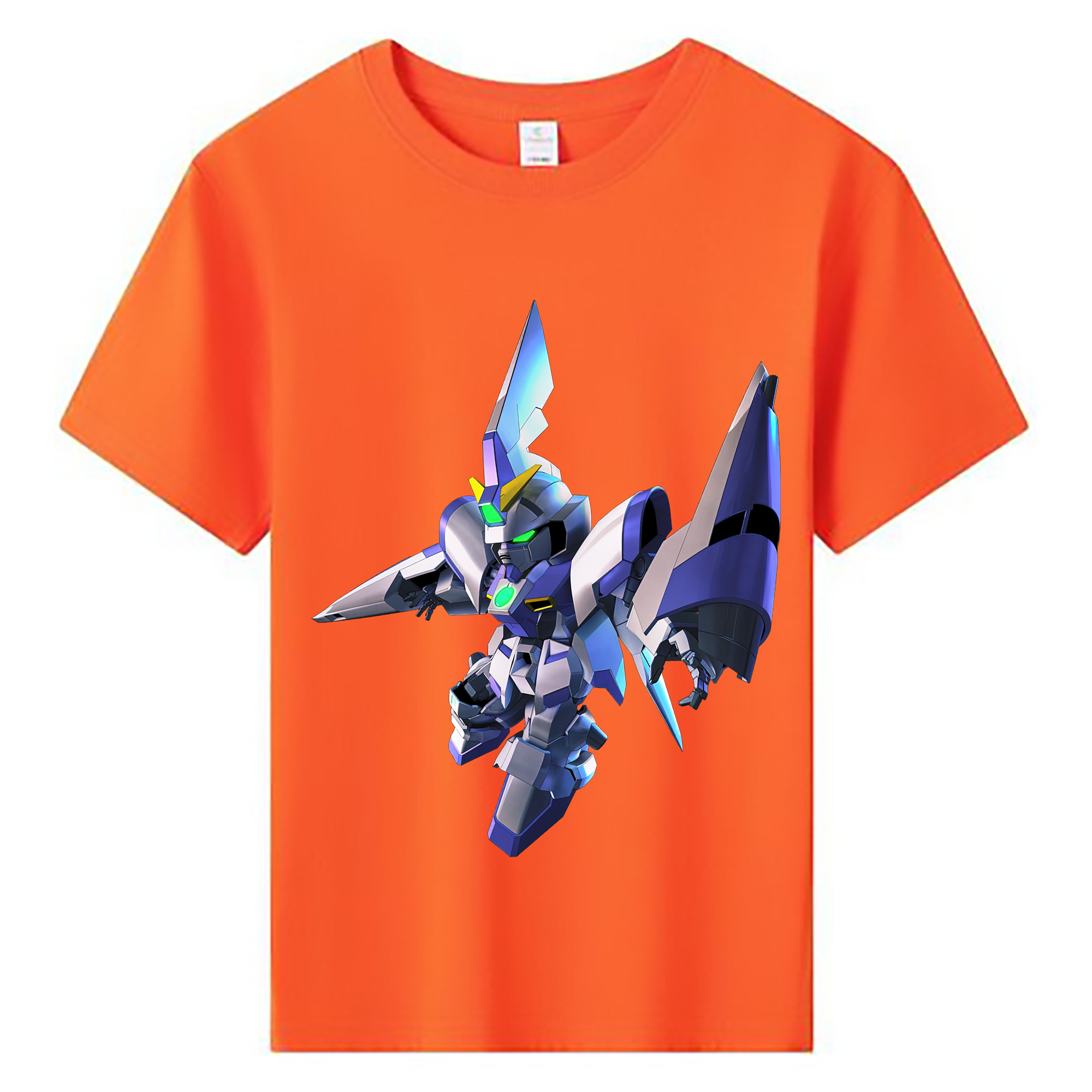 （画像用） 機動戦士ガンダム Mobile Suit Gundam 綿100％キッズTシャツ（フロントプリント）