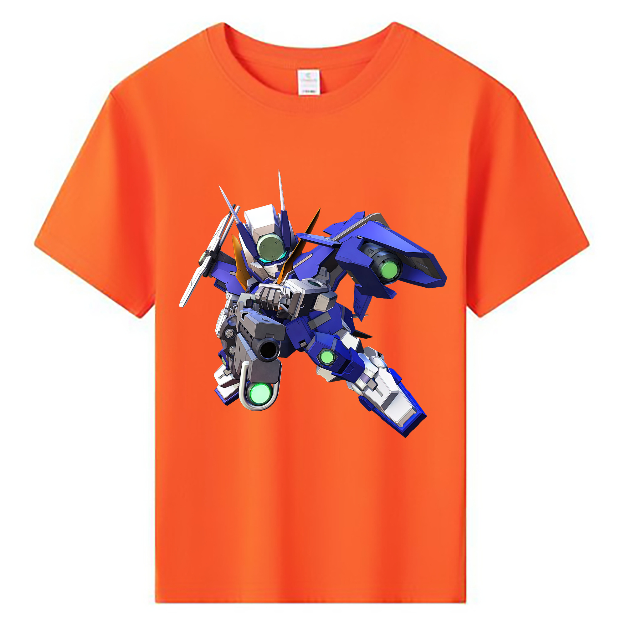 （画像用） 機動戦士ガンダム Mobile Suit Gundam 綿100％キッズTシャツ（フロントプリント）
