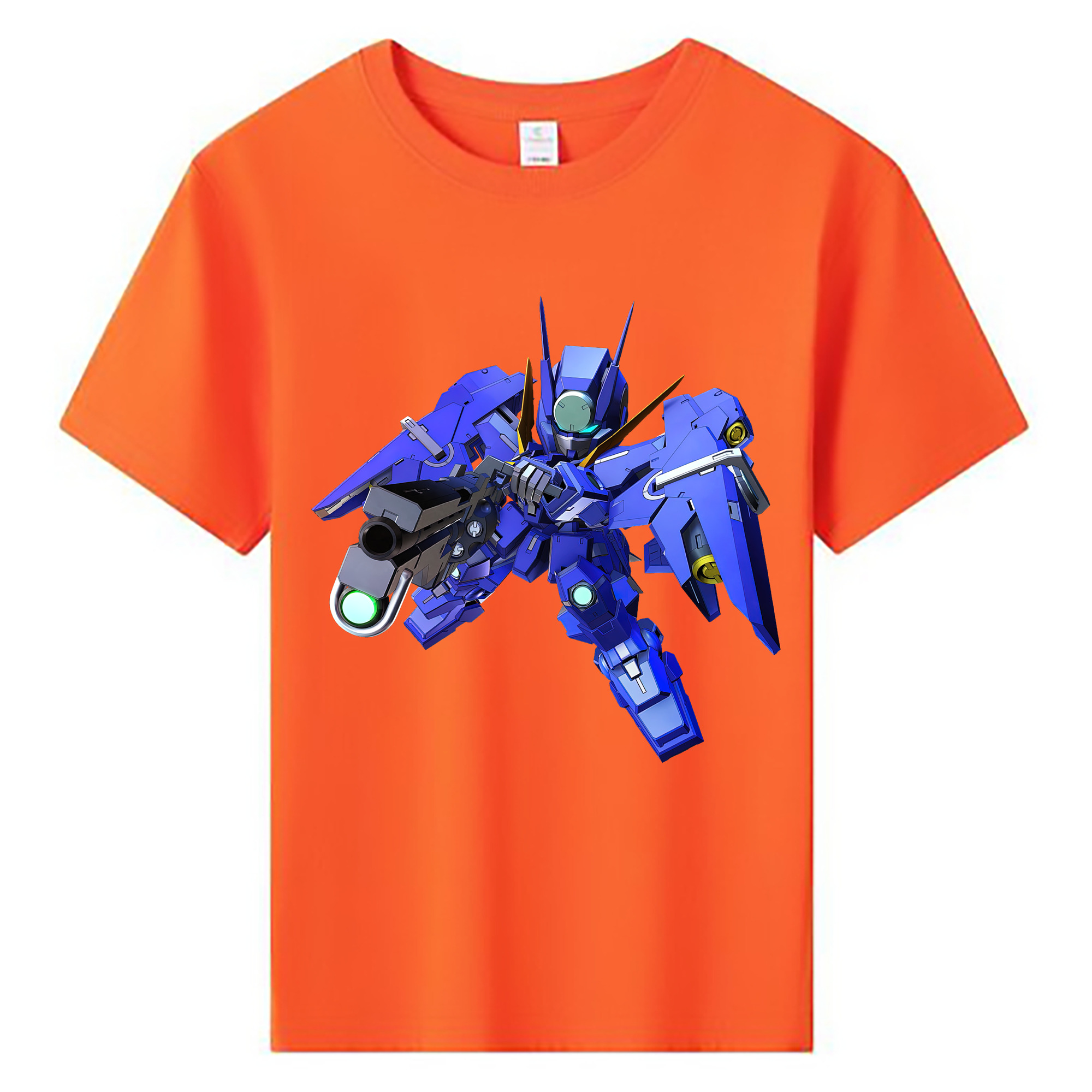 （画像用） 機動戦士ガンダム Mobile Suit Gundam 綿100％キッズTシャツ（フロントプリント）