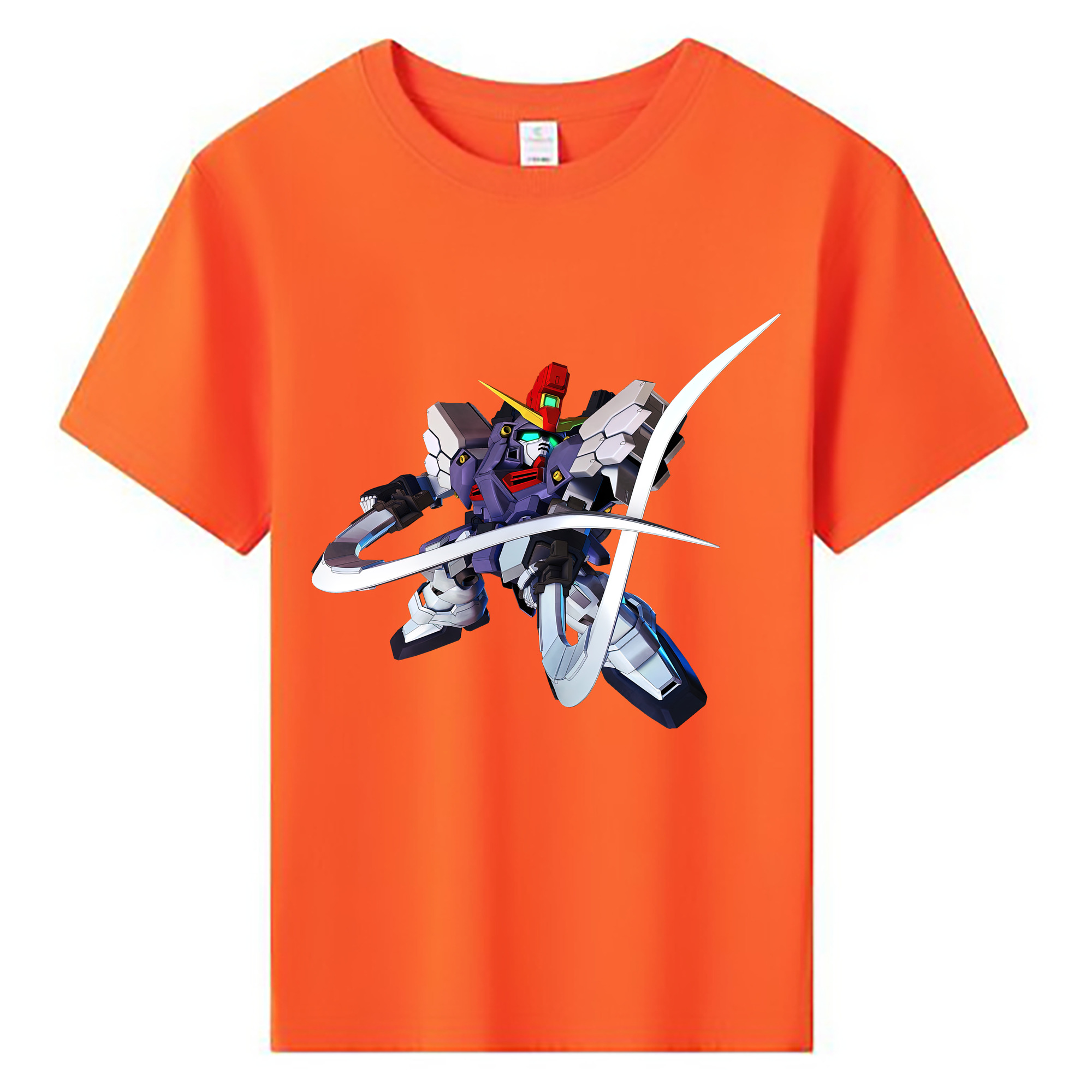 （画像用） 機動戦士ガンダム Mobile Suit Gundam 綿100％キッズTシャツ（フロントプリント）