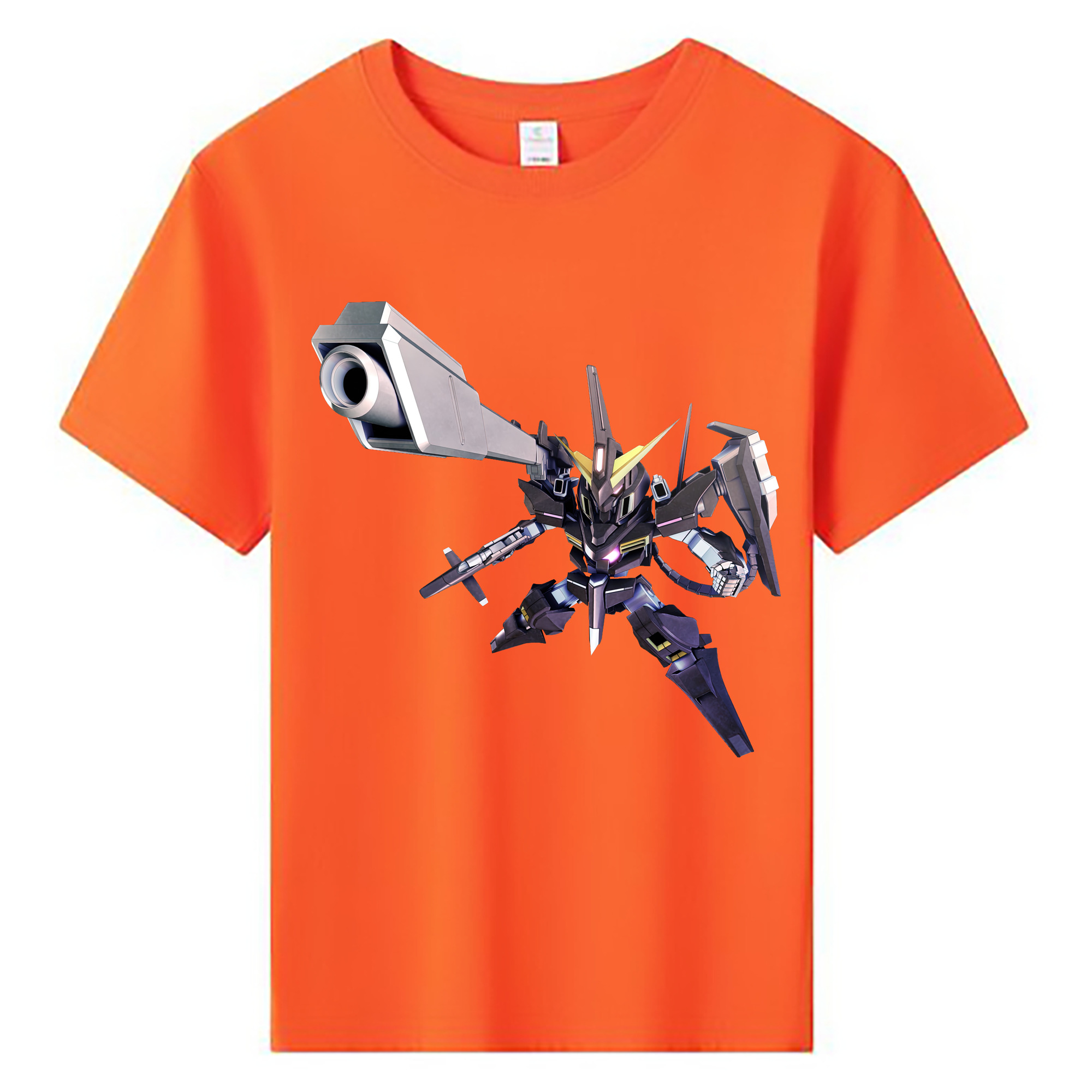 （画像用） 機動戦士ガンダム Mobile Suit Gundam 綿100％キッズTシャツ（フロントプリント）