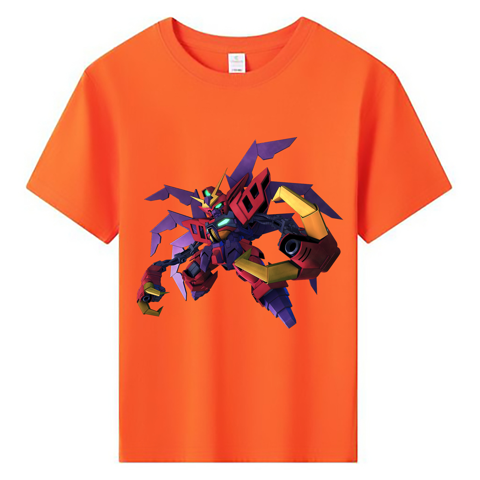 （画像用） 機動戦士ガンダム Mobile Suit Gundam 綿100％キッズTシャツ（フロントプリント）