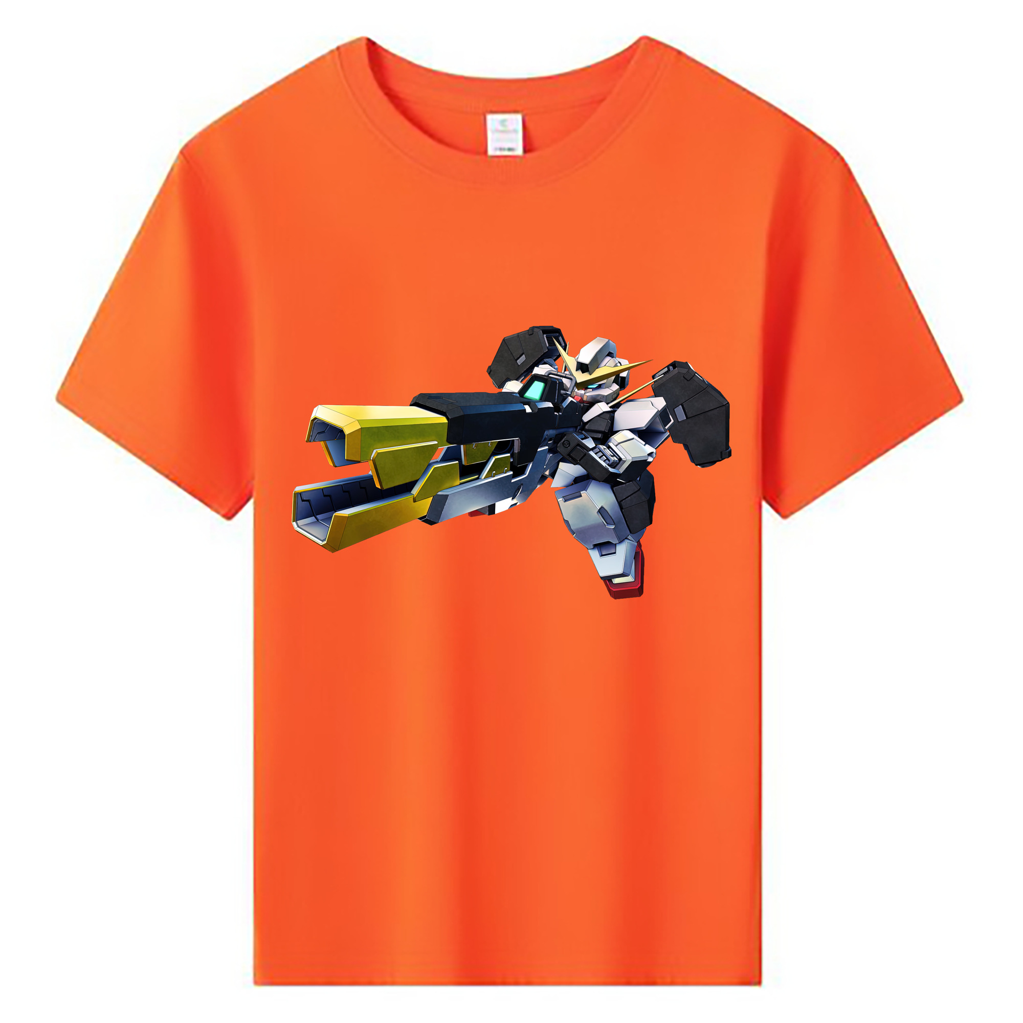 （画像用） 機動戦士ガンダム Mobile Suit Gundam 綿100％キッズTシャツ（フロントプリント）