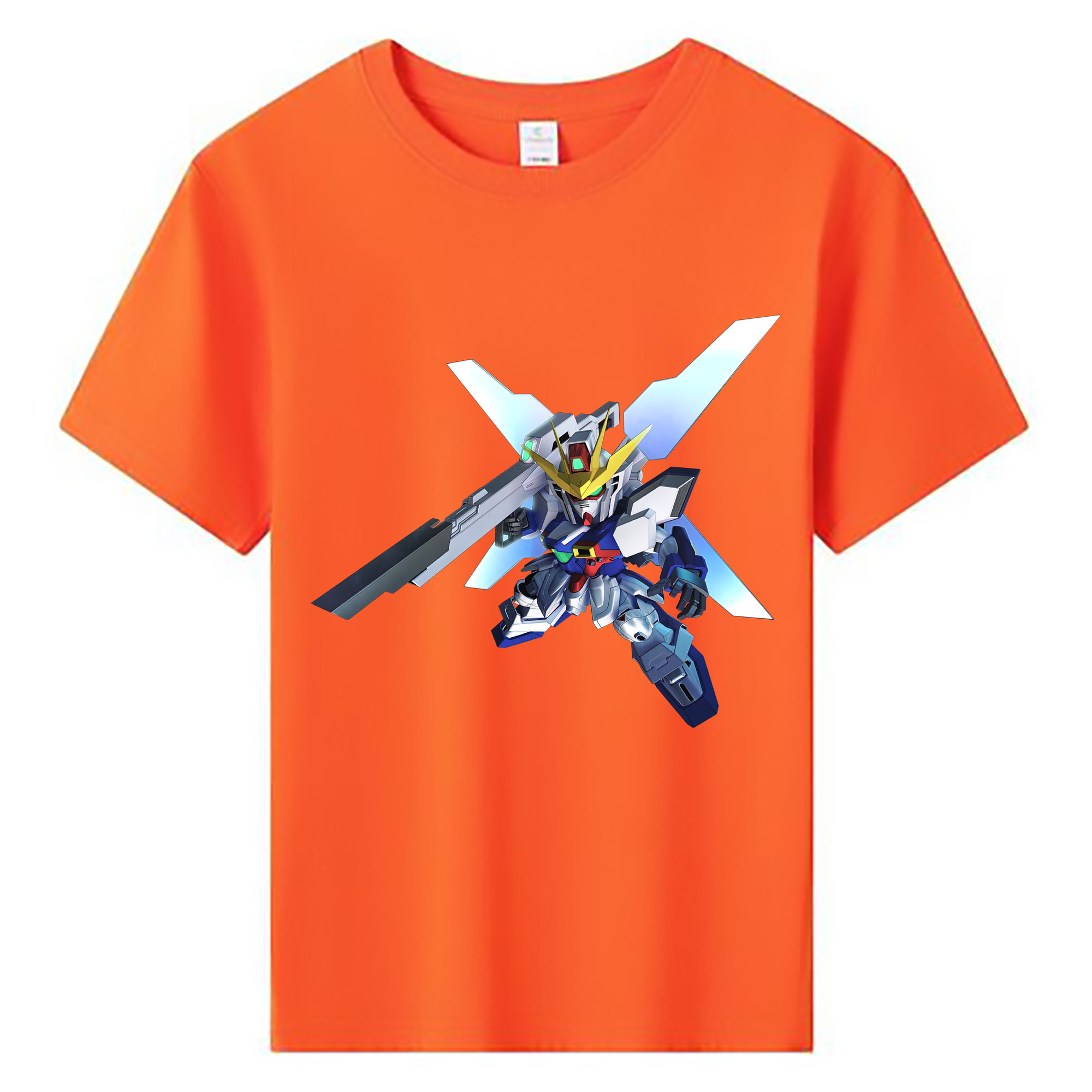 （画像用） 機動戦士ガンダム Mobile Suit Gundam 綿100％キッズTシャツ（フロントプリント）