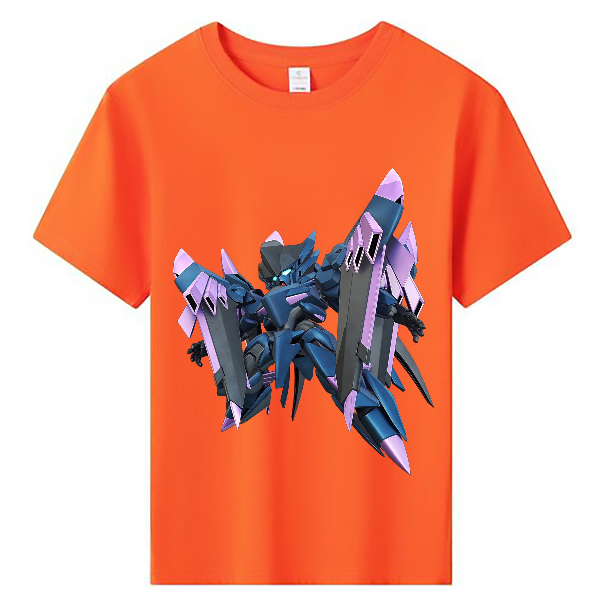 （画像用） 機動戦士ガンダム Mobile Suit Gundam 綿100％キッズTシャツ（フロントプリント）