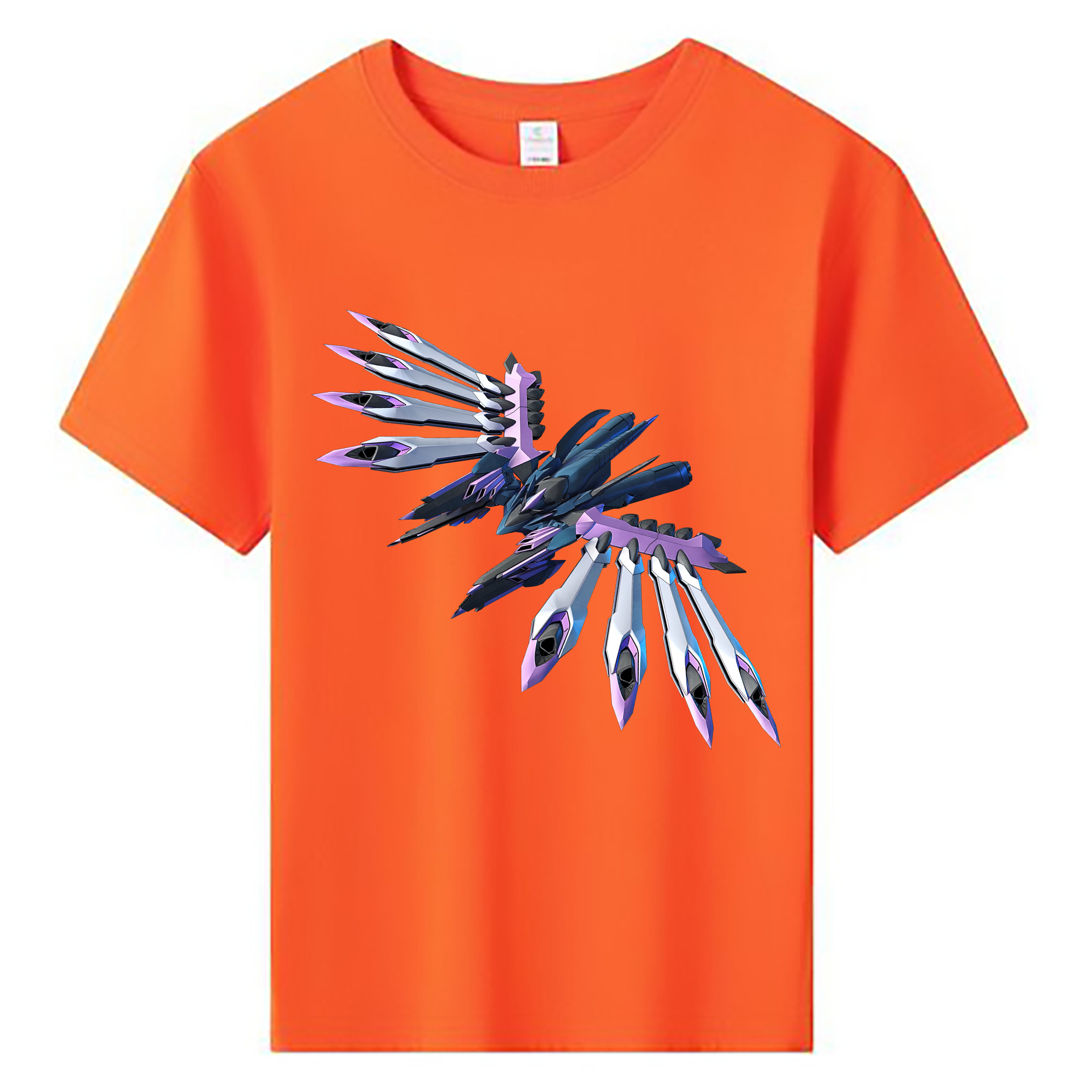（画像用） 機動戦士ガンダム Mobile Suit Gundam 綿100％キッズTシャツ（フロントプリント）
