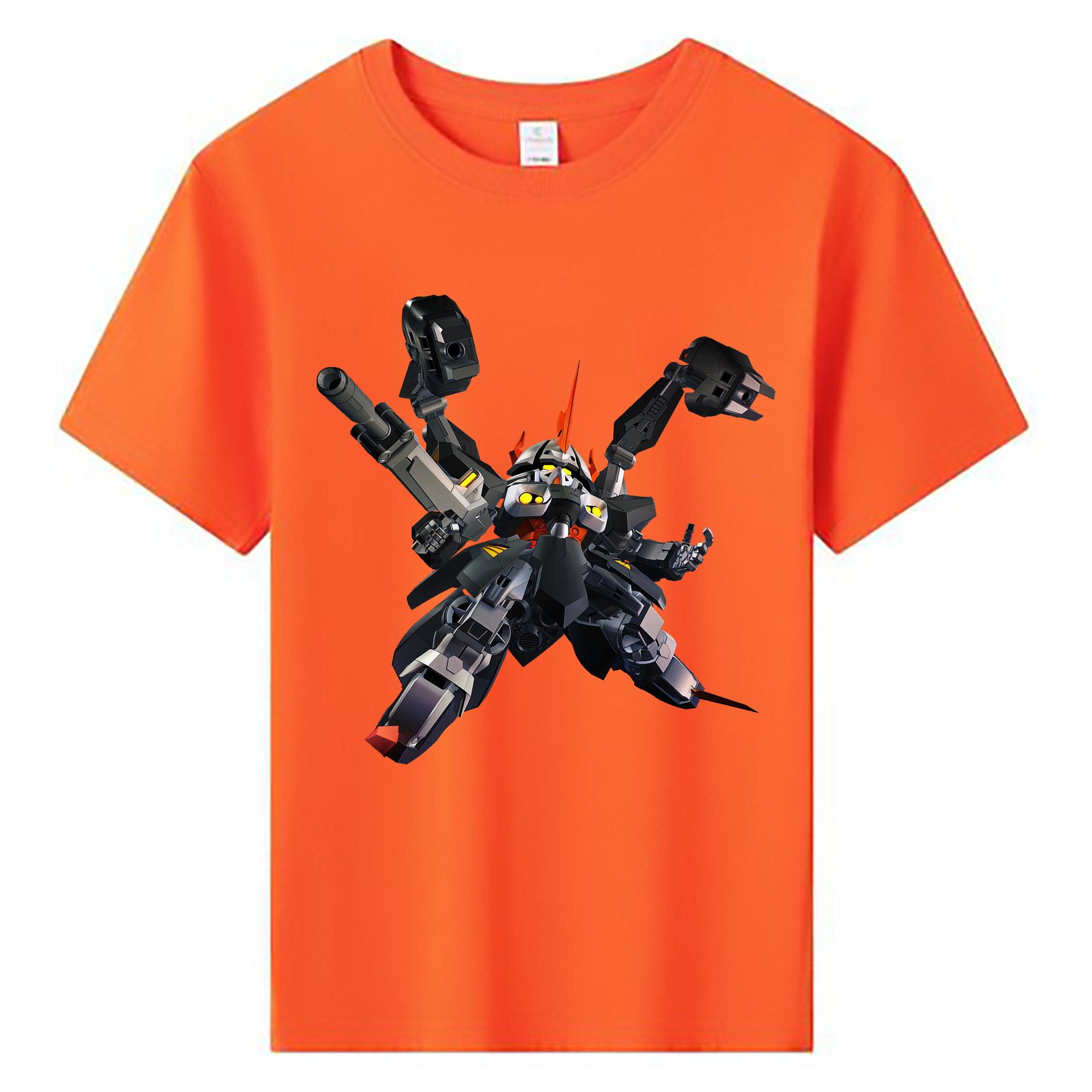 （画像用） 機動戦士ガンダム Mobile Suit Gundam 綿100％キッズTシャツ（フロントプリント）