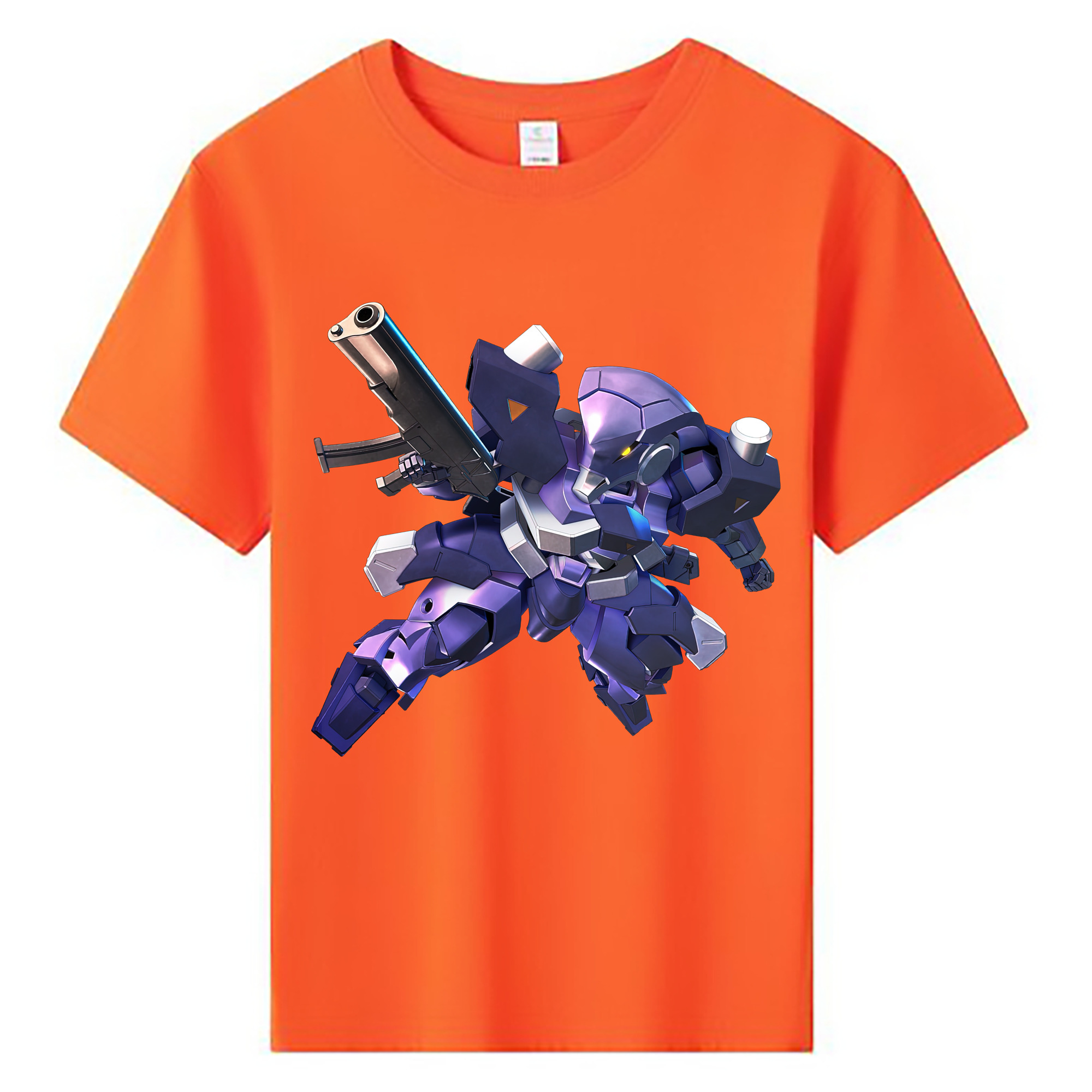 （画像用） 機動戦士ガンダム Mobile Suit Gundam 綿100％キッズTシャツ（フロントプリント）