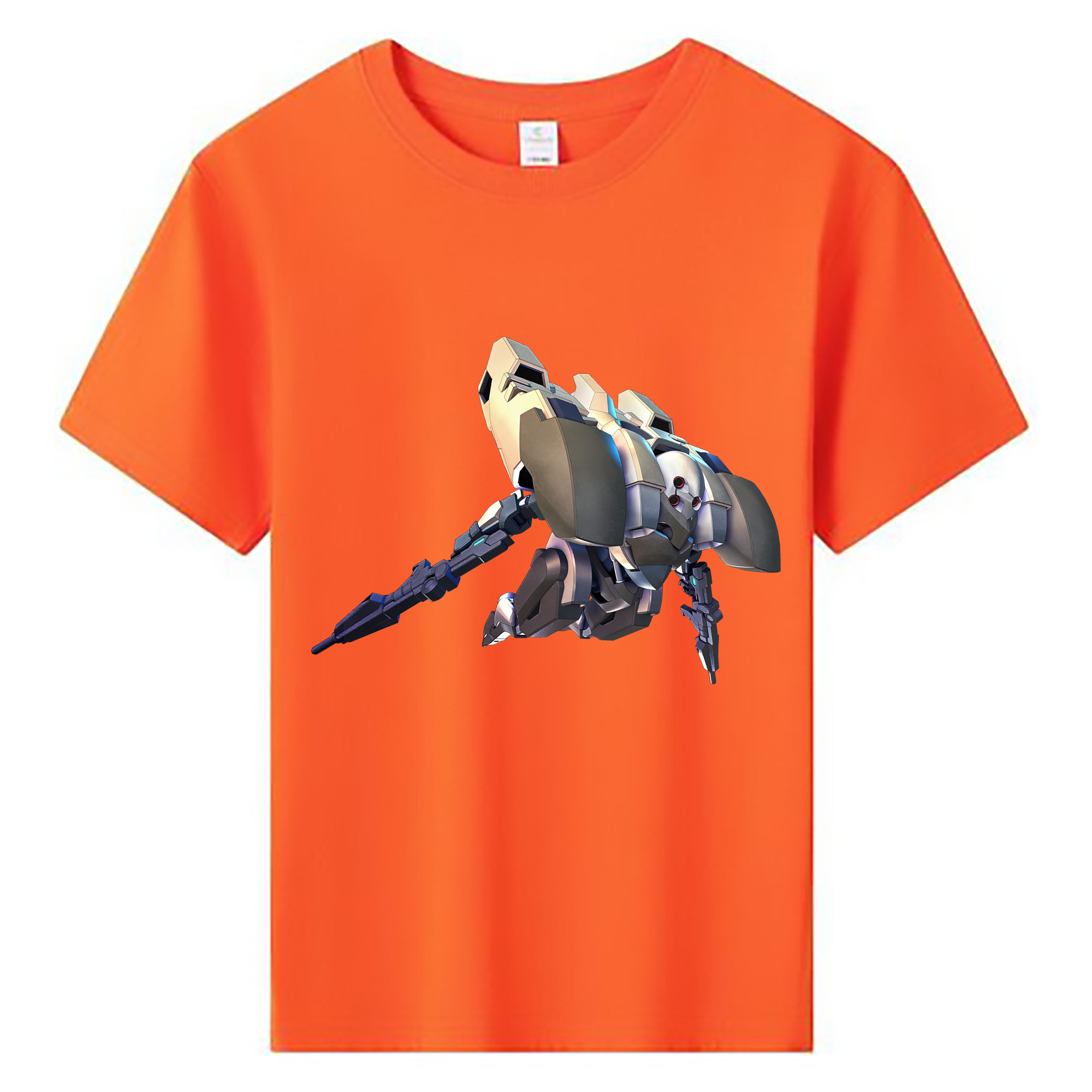 （画像用） 機動戦士ガンダム Mobile Suit Gundam 綿100％キッズTシャツ（フロントプリント）