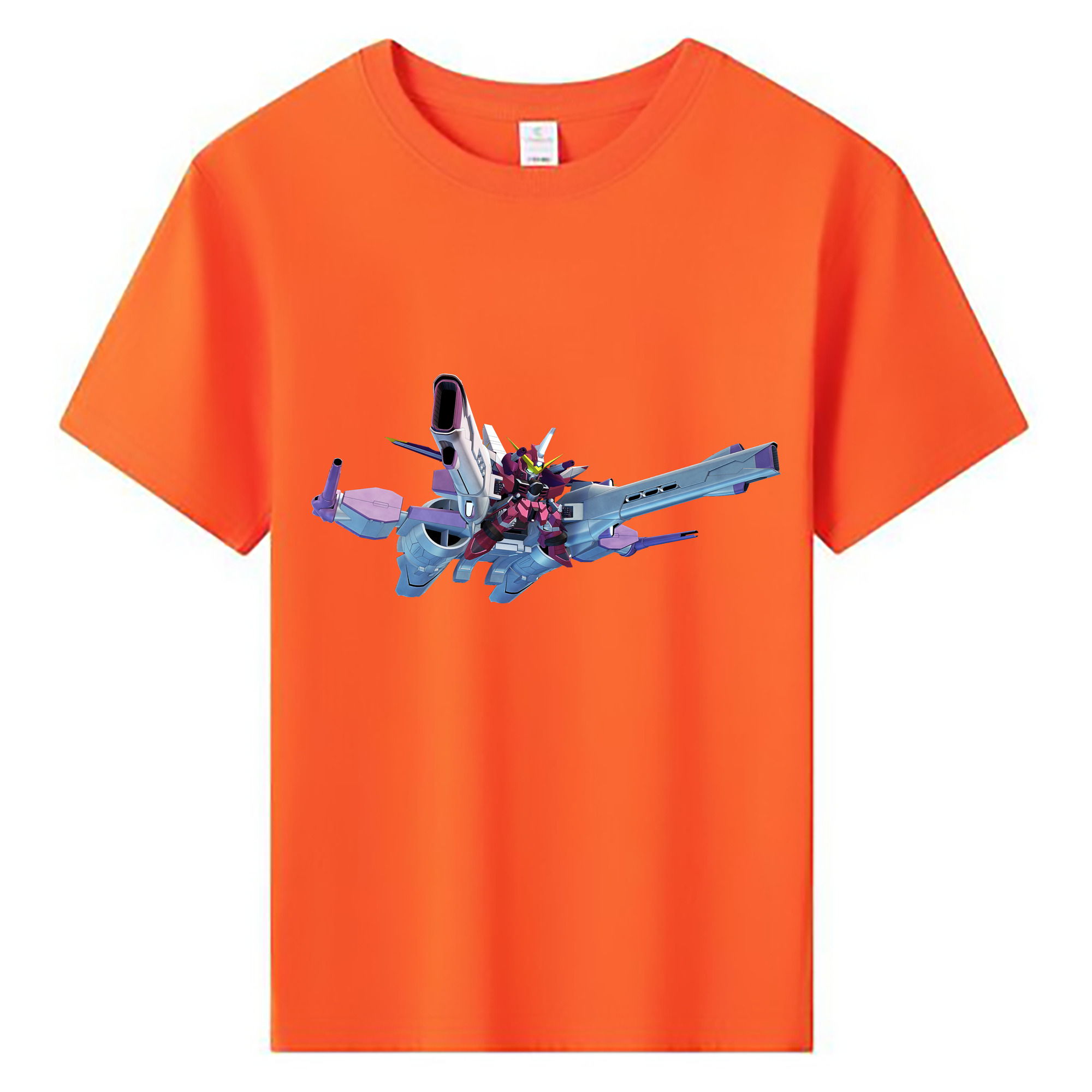 （画像用） 機動戦士ガンダム Mobile Suit Gundam 綿100％キッズTシャツ（フロントプリント）