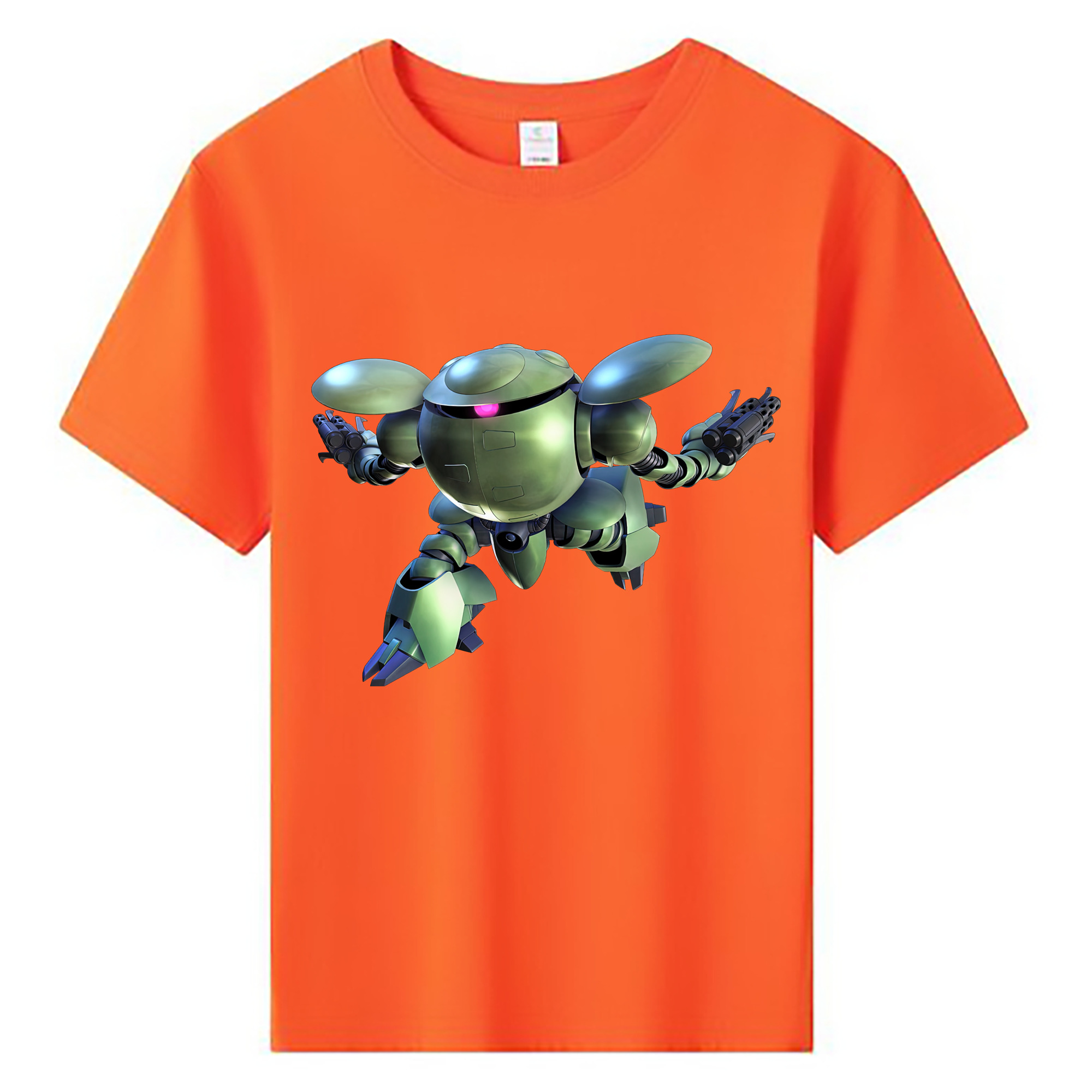 （画像用） 機動戦士ガンダム Mobile Suit Gundam 綿100％キッズTシャツ（フロントプリント）