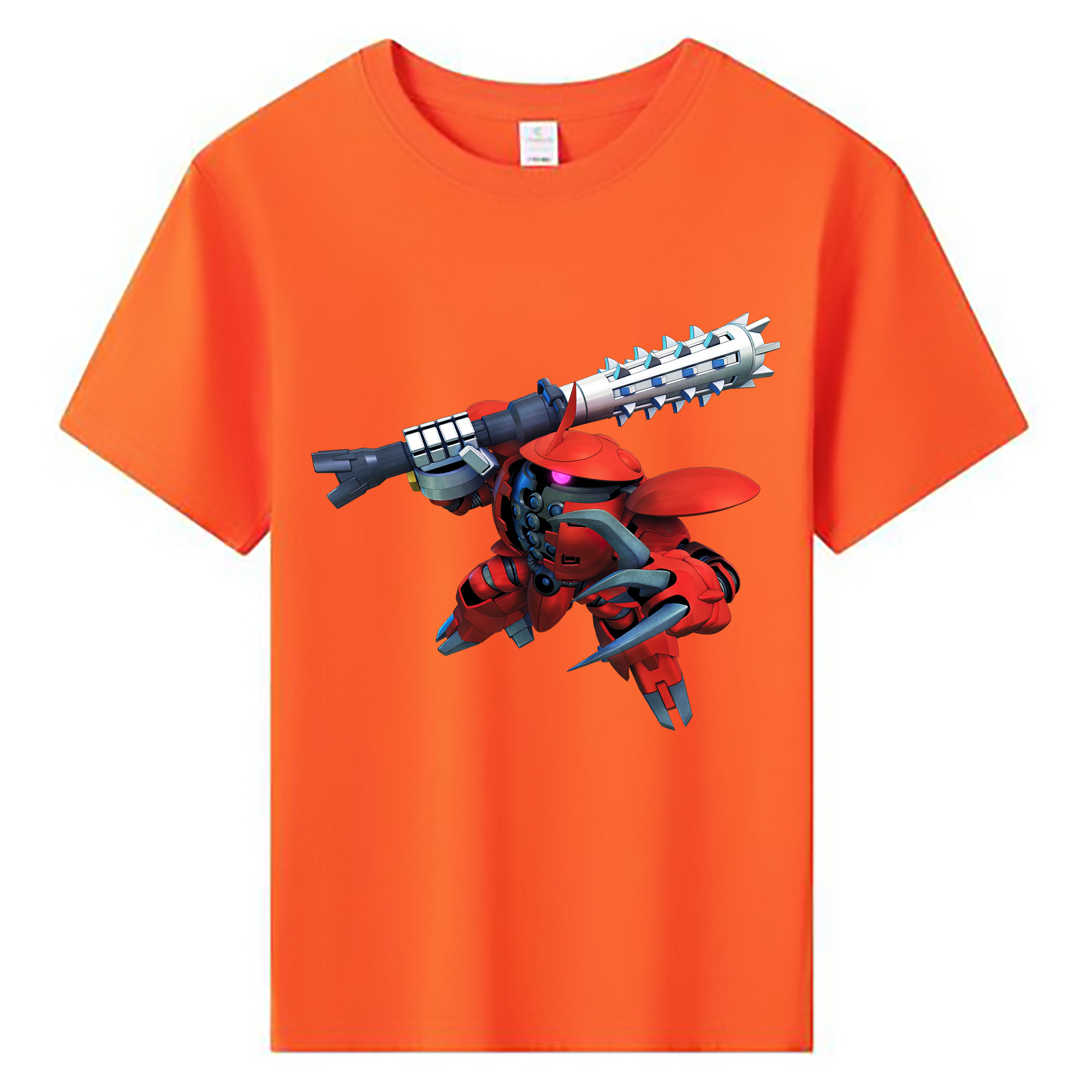（画像用） 機動戦士ガンダム Mobile Suit Gundam 綿100％キッズTシャツ（フロントプリント）