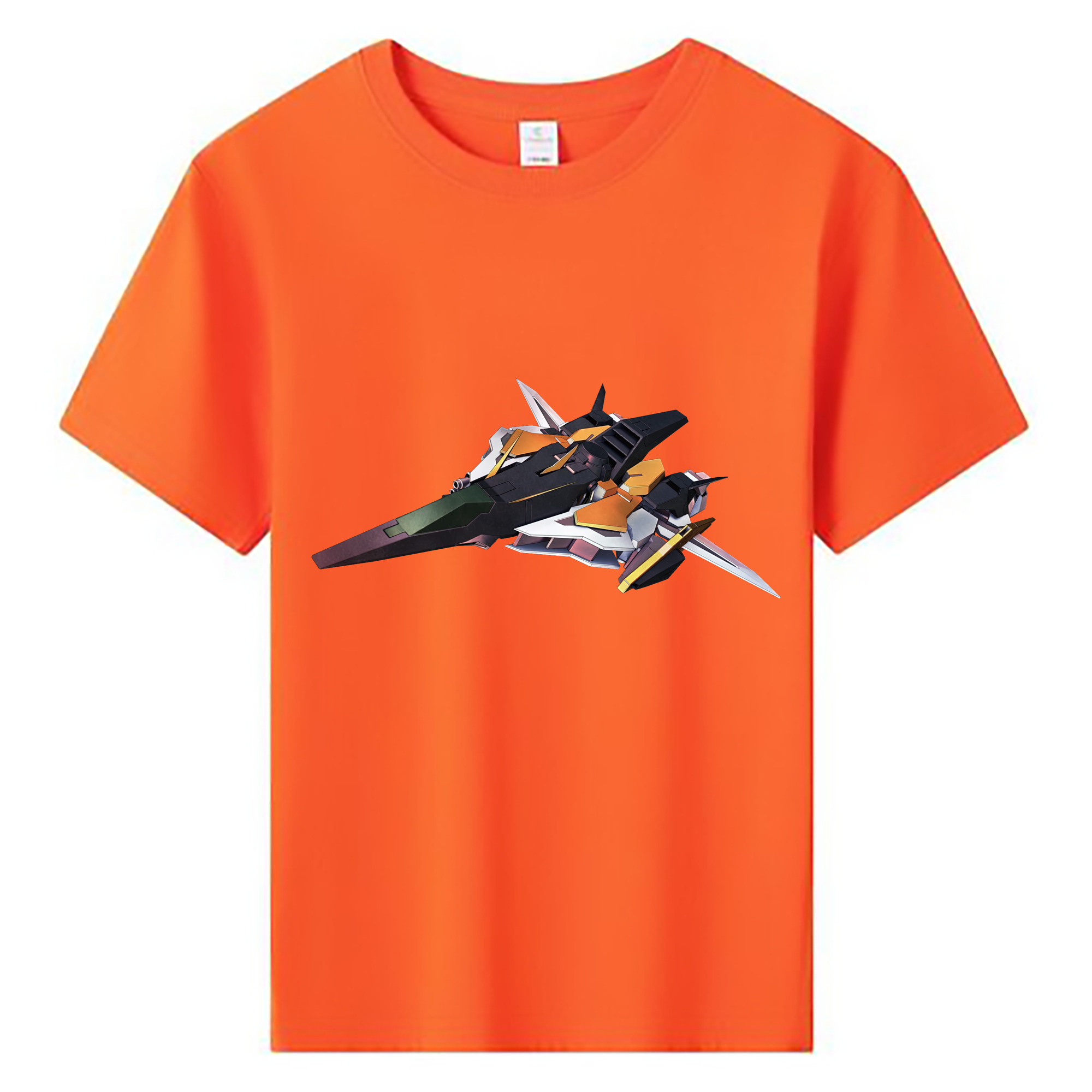 （画像用） 機動戦士ガンダム Mobile Suit Gundam 綿100％キッズTシャツ（フロントプリント）