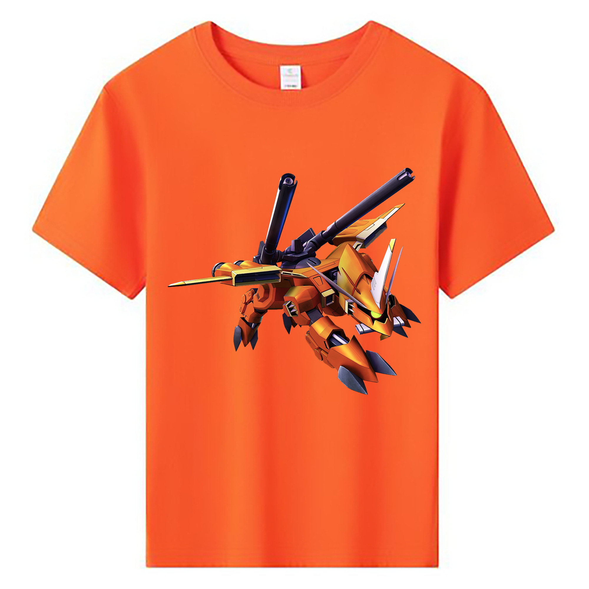 （画像用） 機動戦士ガンダム Mobile Suit Gundam 綿100％キッズTシャツ（フロントプリント）